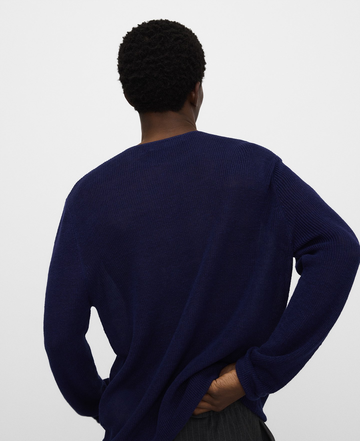 Jersey punto abierto lino europeo image number 2