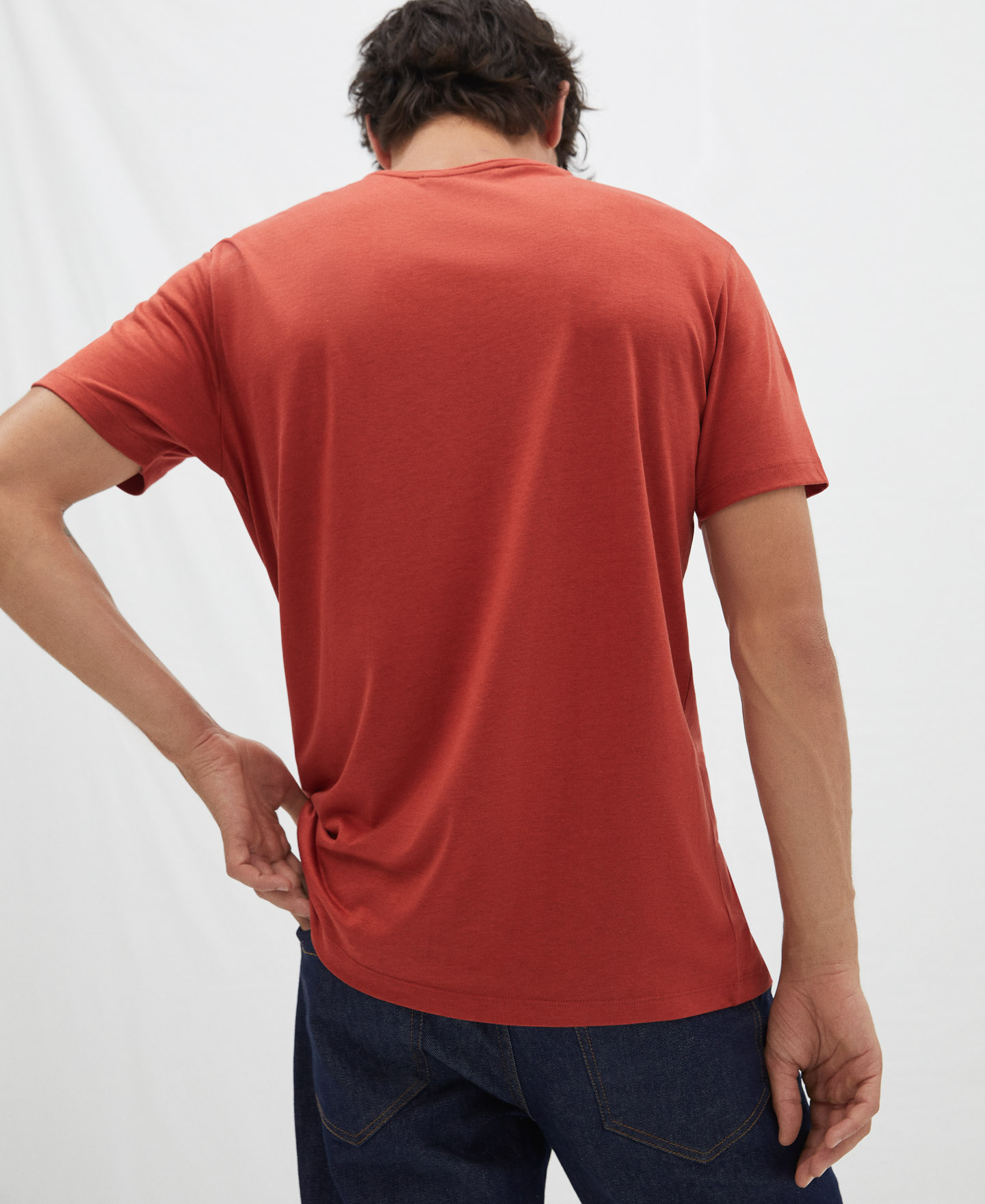 Camiseta oversize en algodón image number 2
