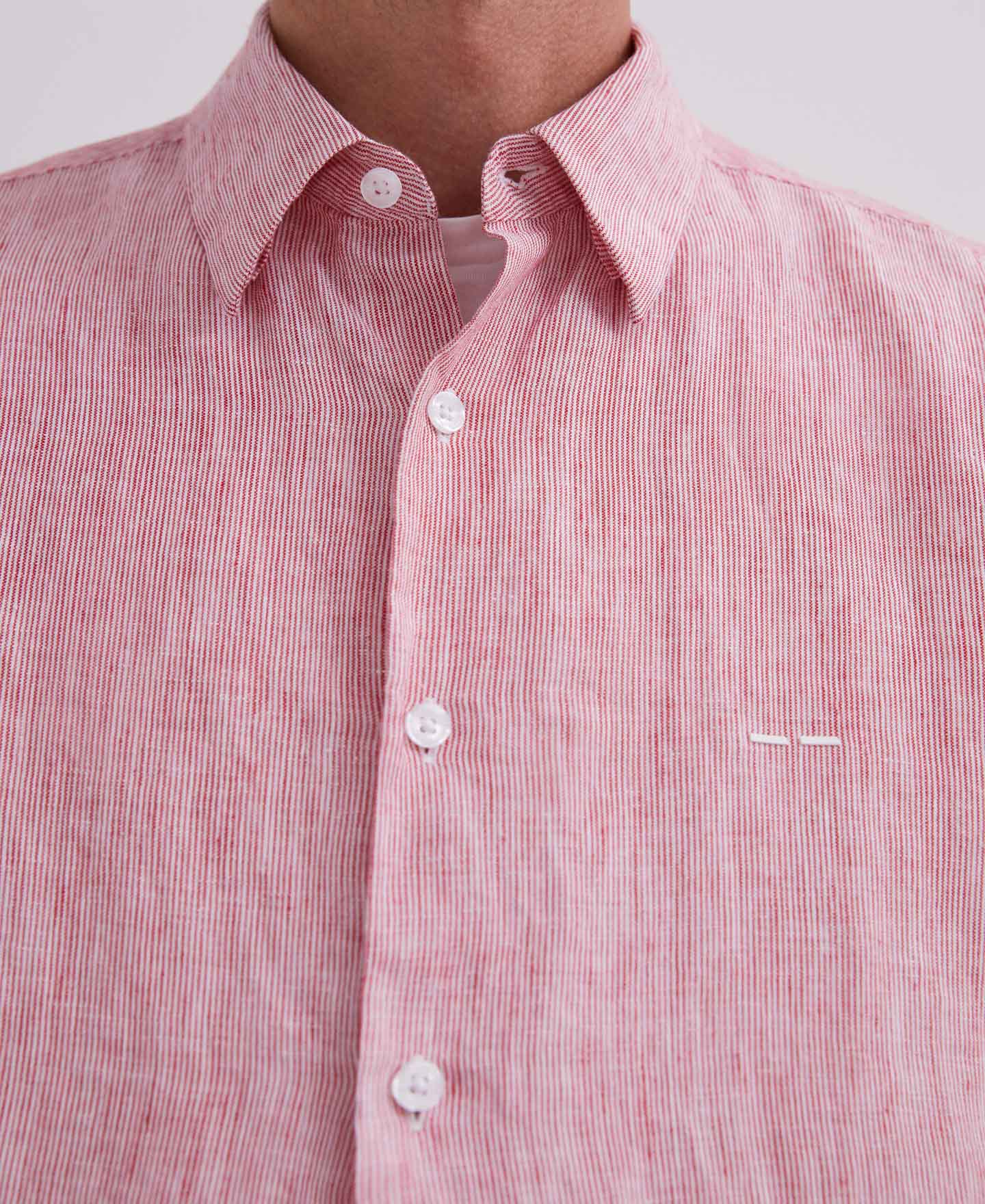 Linen printed shirt image number 3