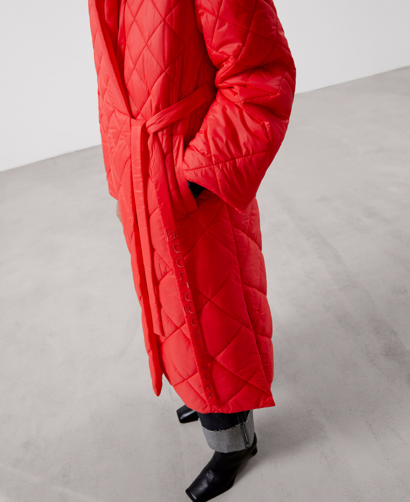 Recycled nylon padded coat image number 3