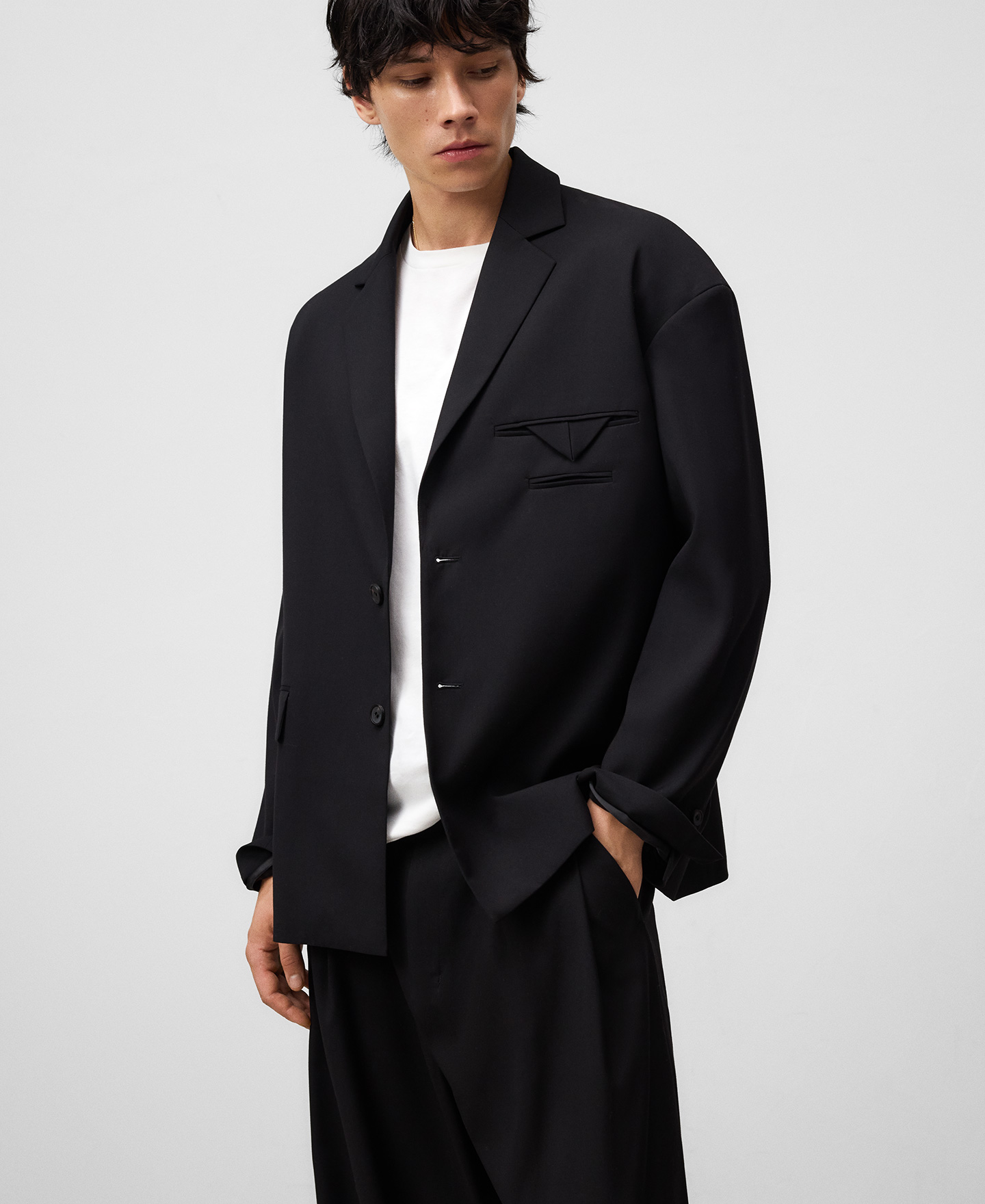 Blazer oversize pour homme image number 0