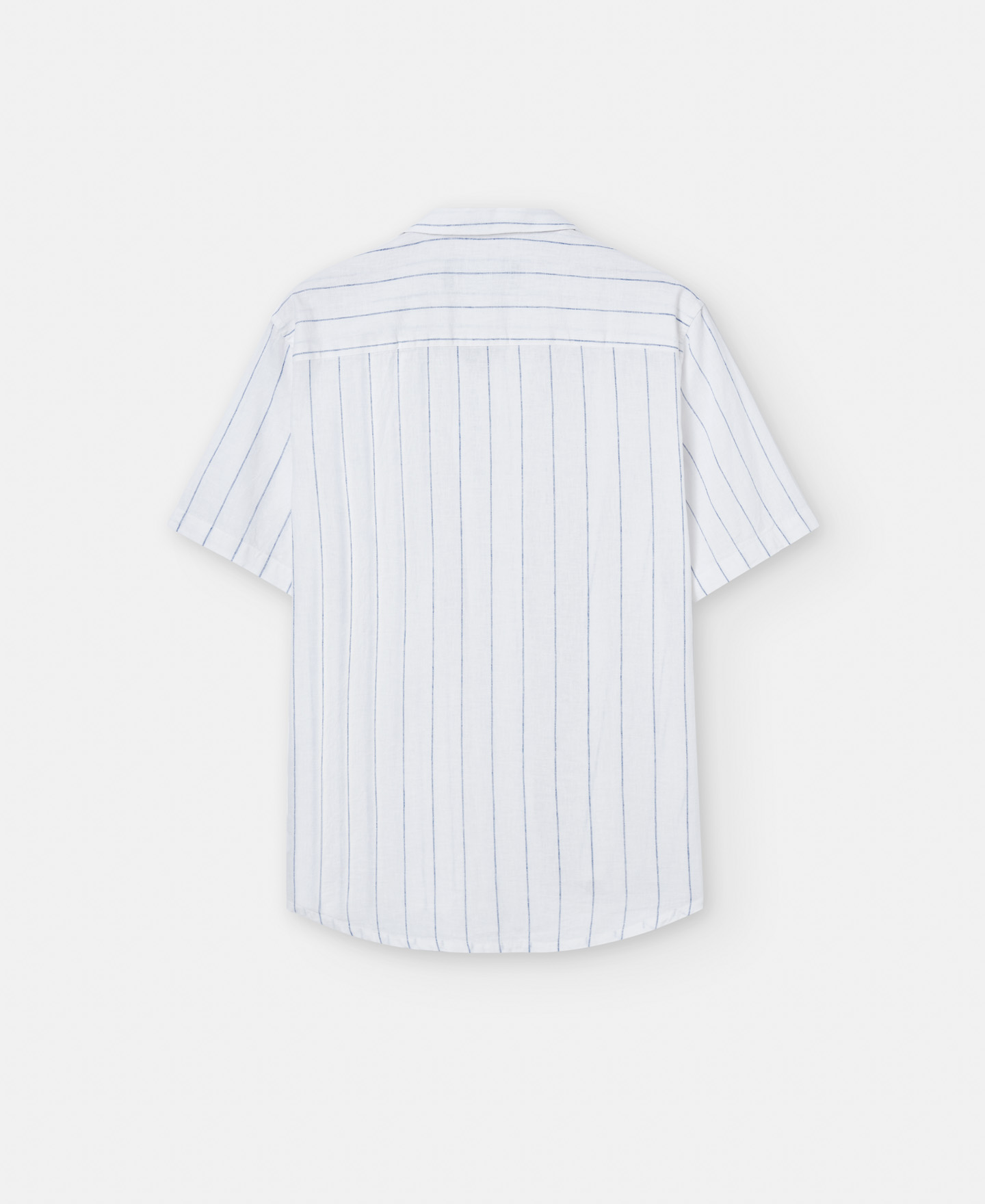 Striped bowling collar shirt image number 5