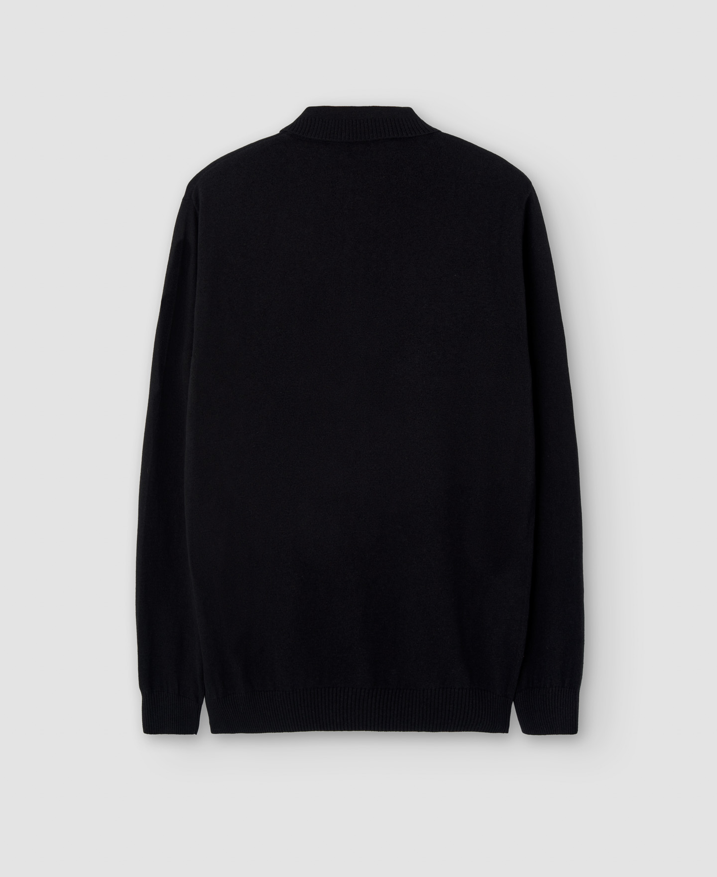 Cotton and wool polo shirt image number 5