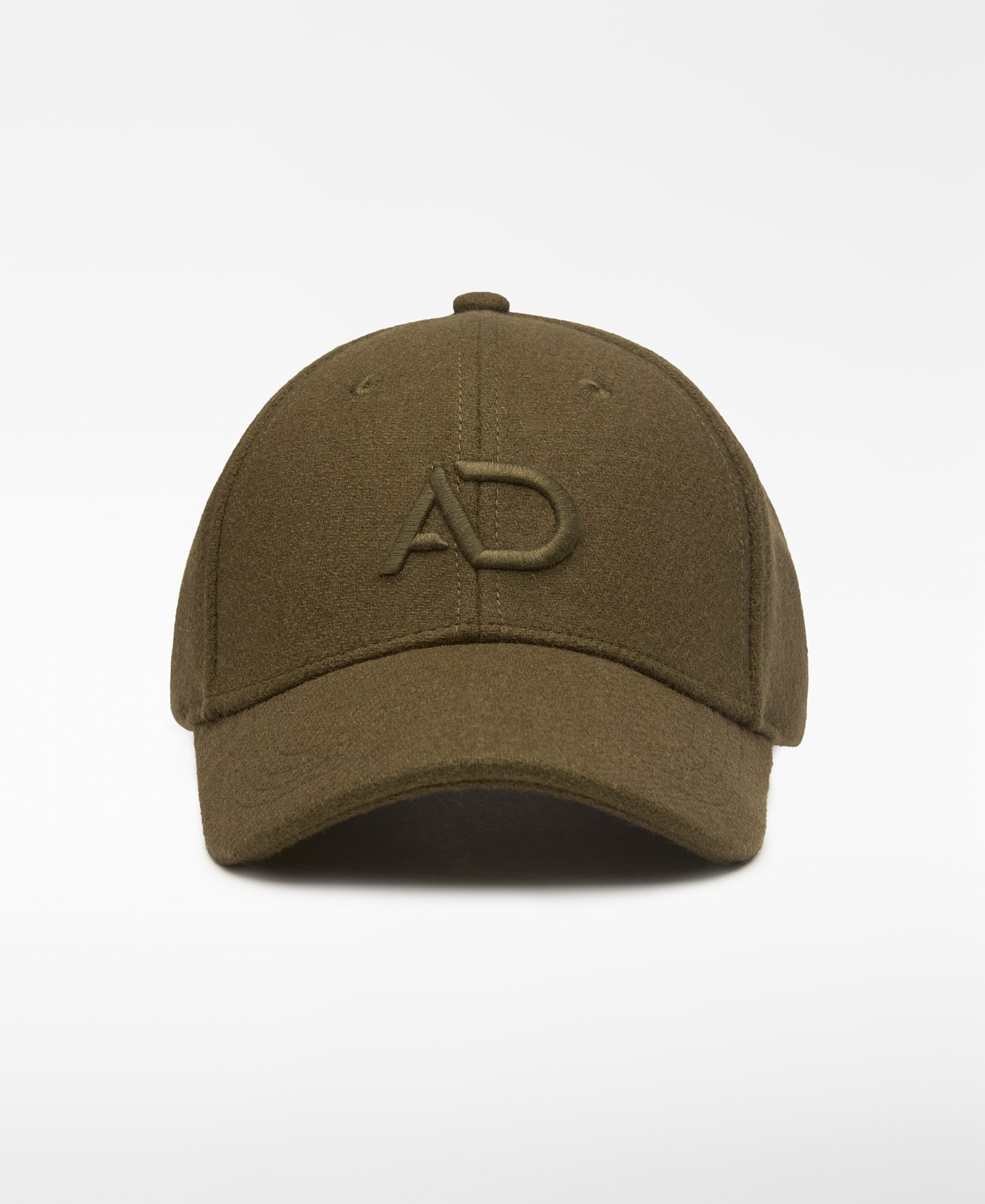 Gorra invernal verde con lana hombre image number 0