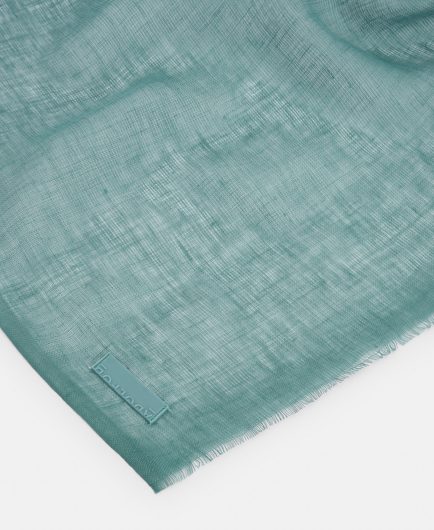 European linen scarf image number 2