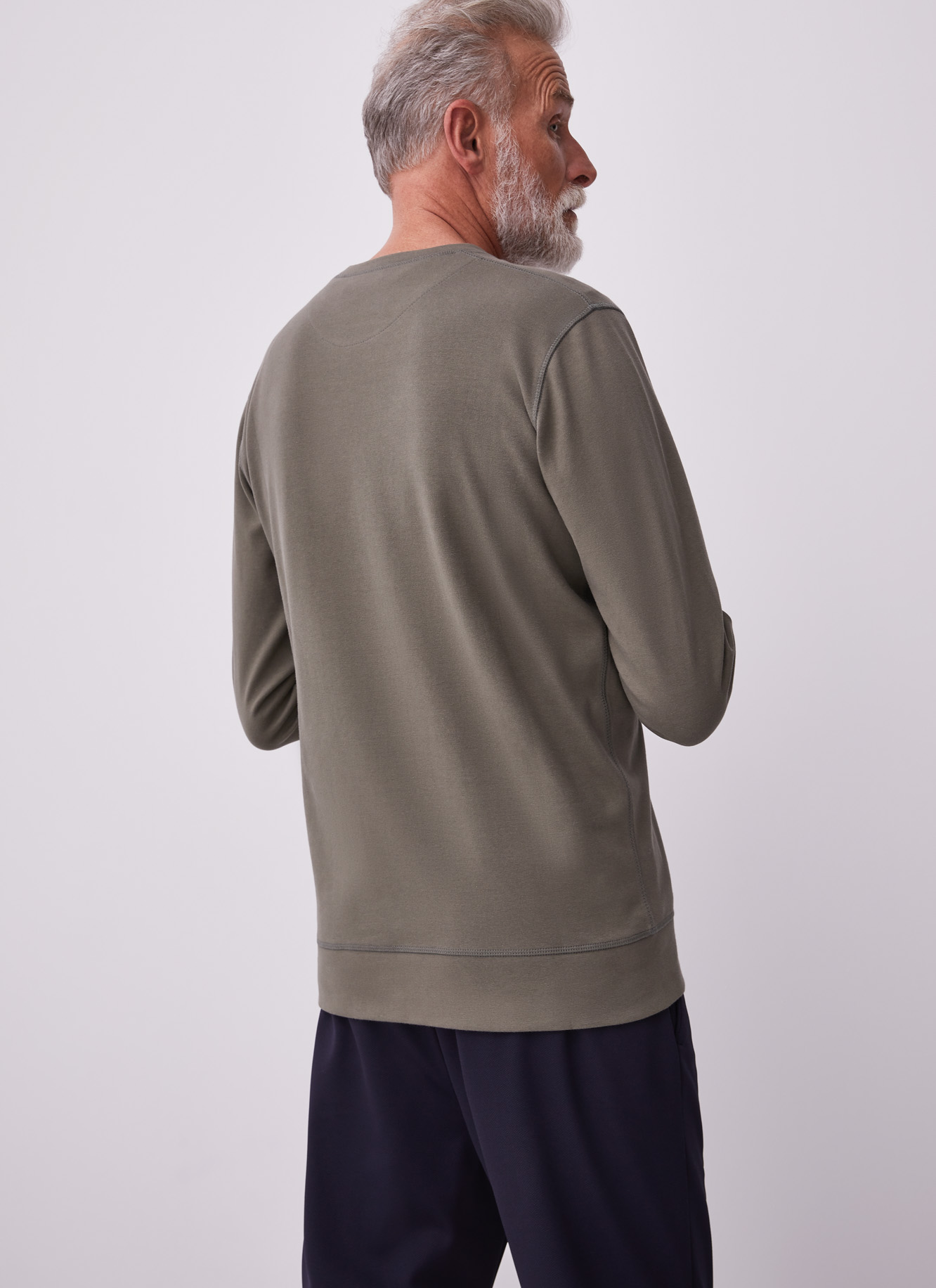 Sudadera con cuello caja image number 3