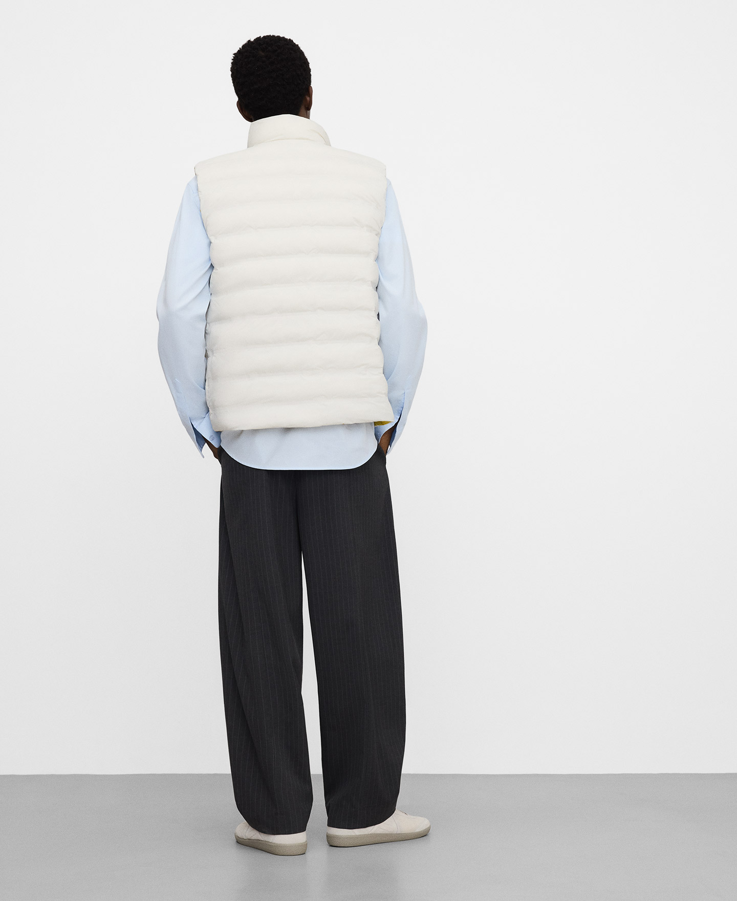 Reversible padded vest image number 3