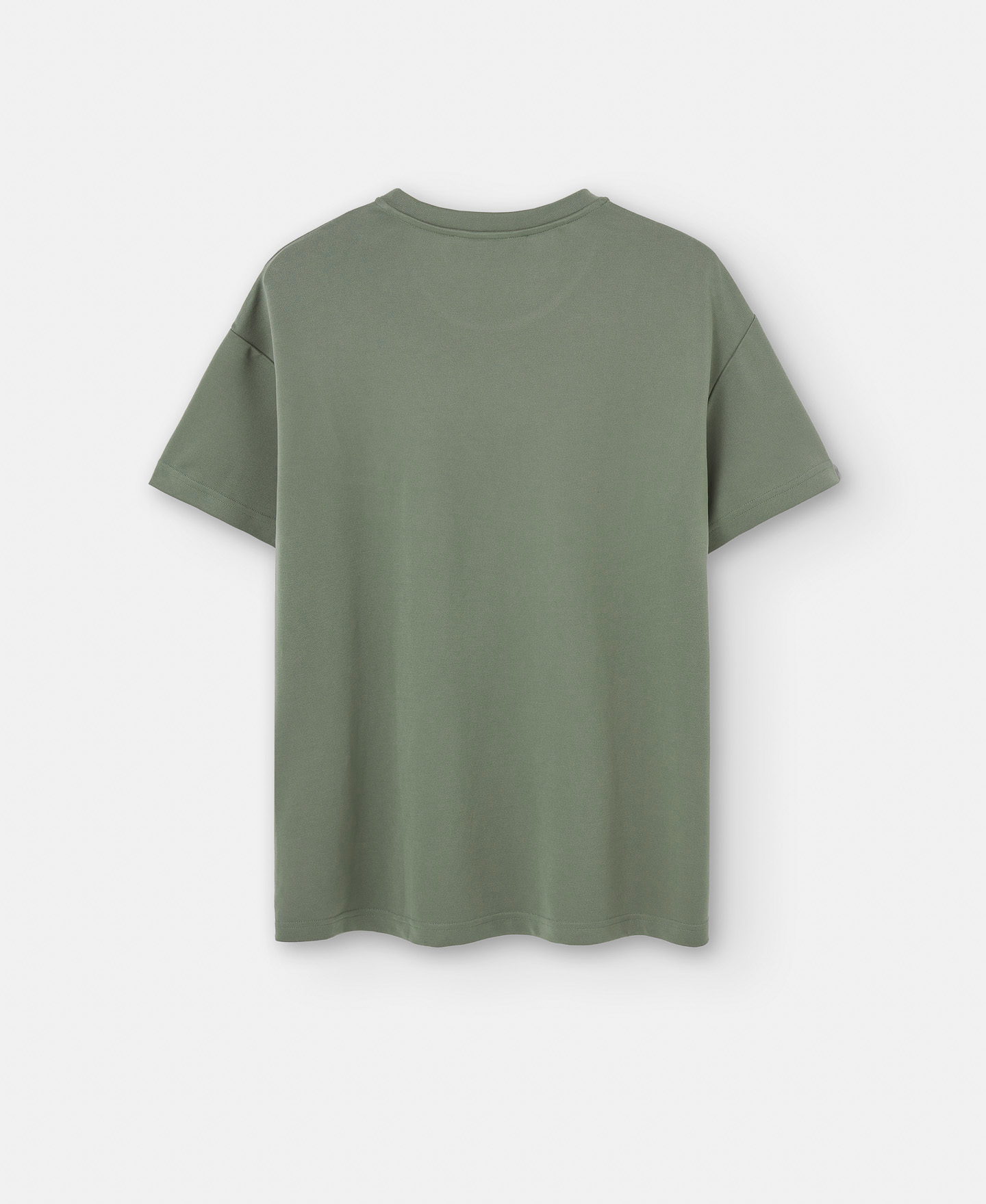 Camiseta oversize en viscosa responsable image number 5
