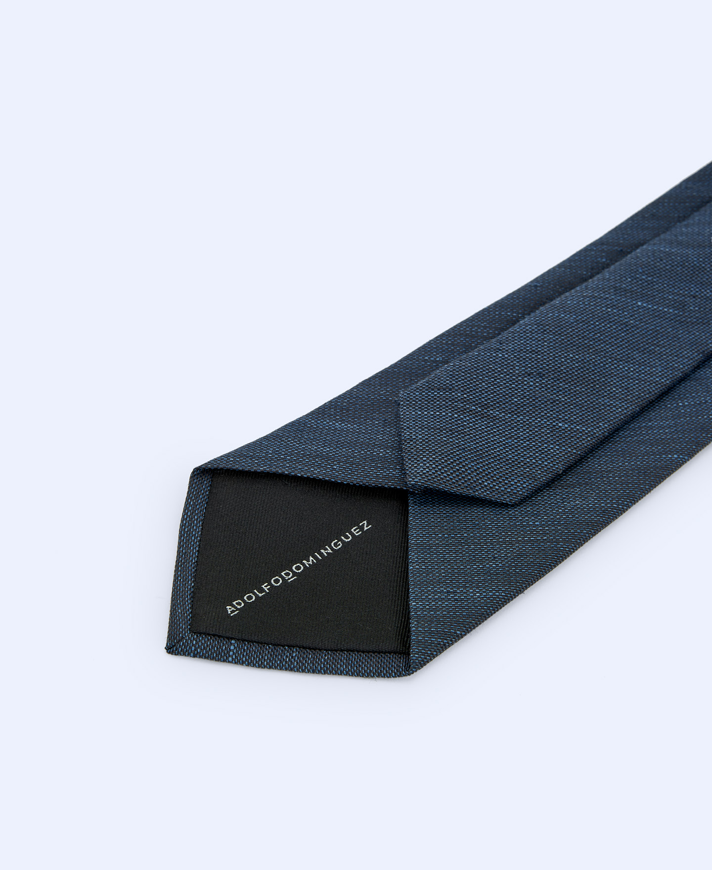 Marbled linen and silk tie image number 1