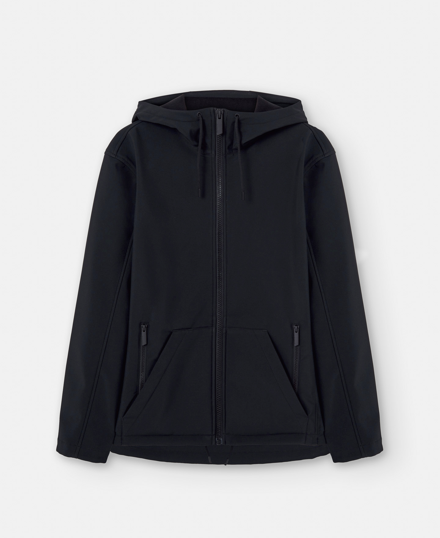 Hooded neoprene jacket image number 4