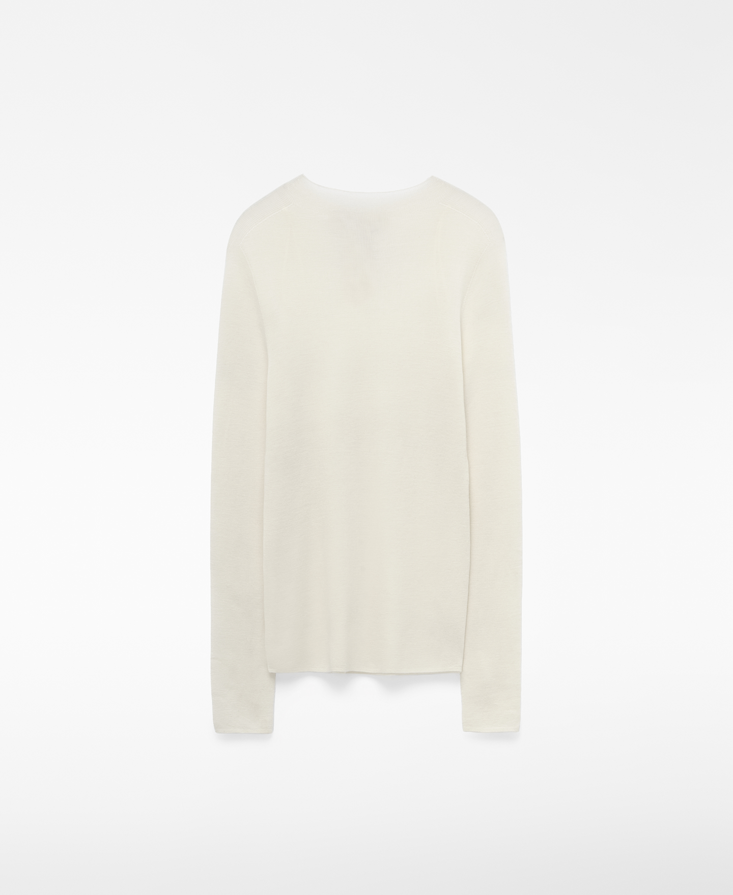 Merino wool blend seamless sweater image number 5