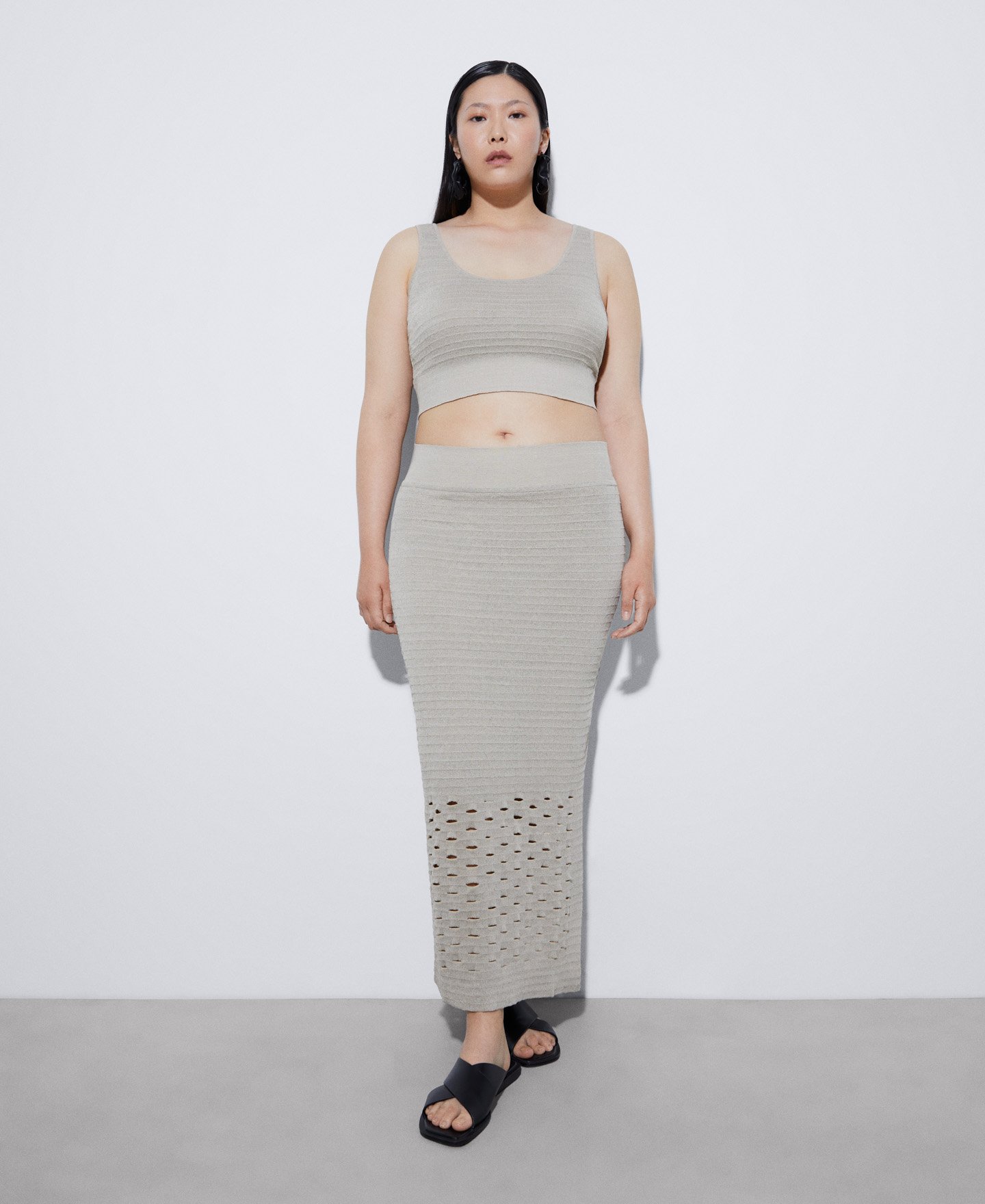 Linen double-fronted top image number 1