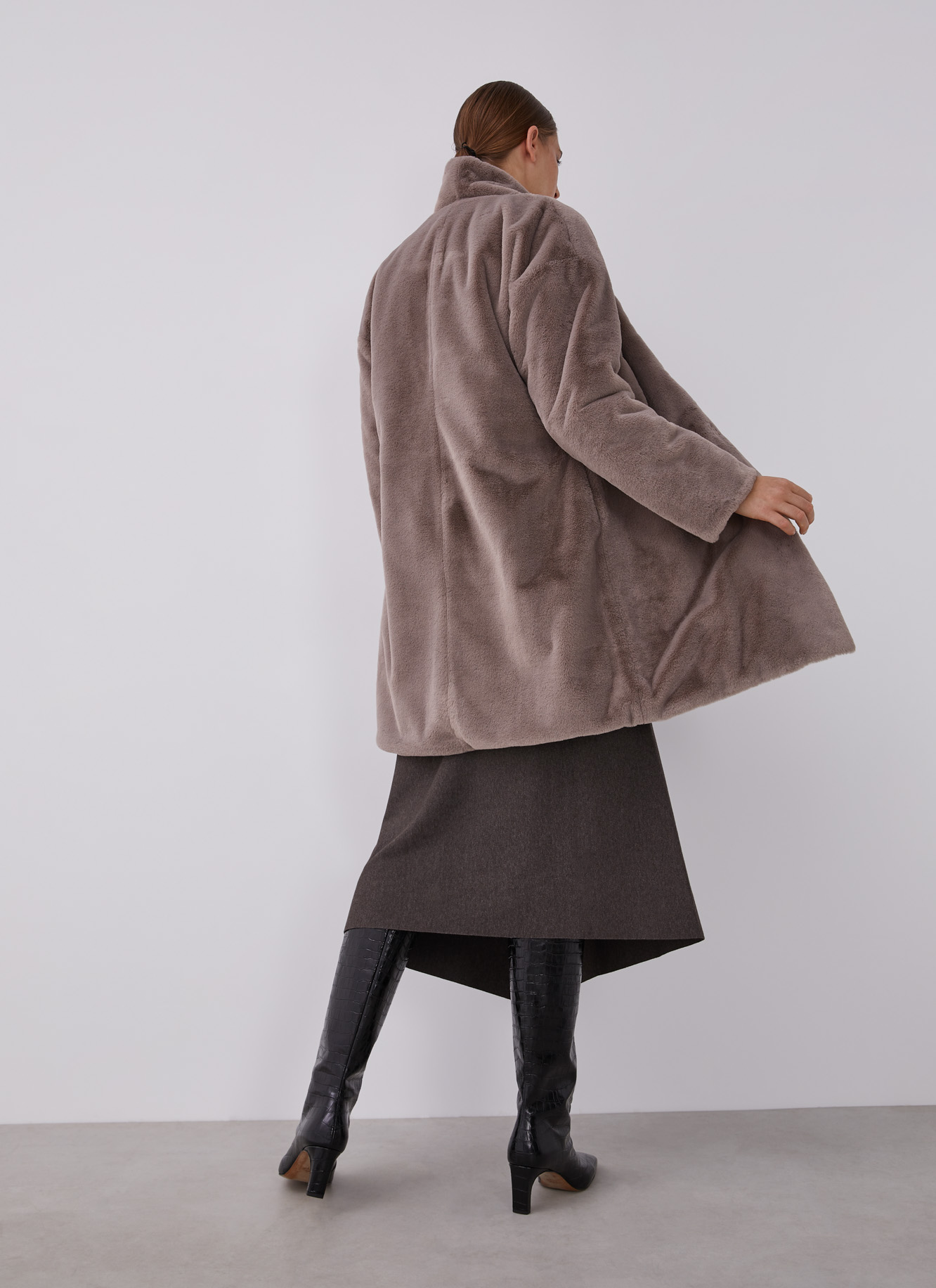 Anorak envolvente reversible image number 4