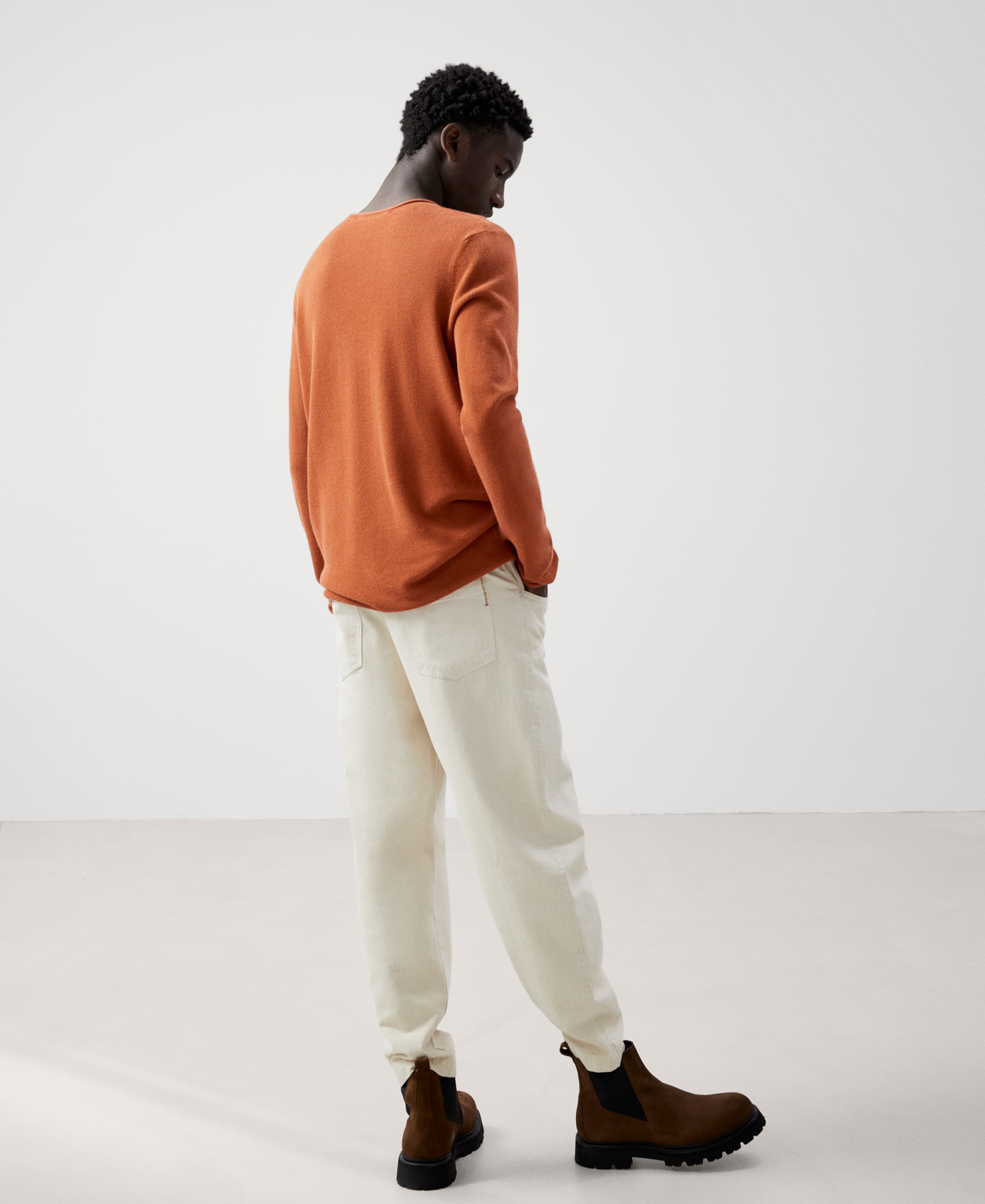 Cotton viscose long sleeve t-shirt image number 2