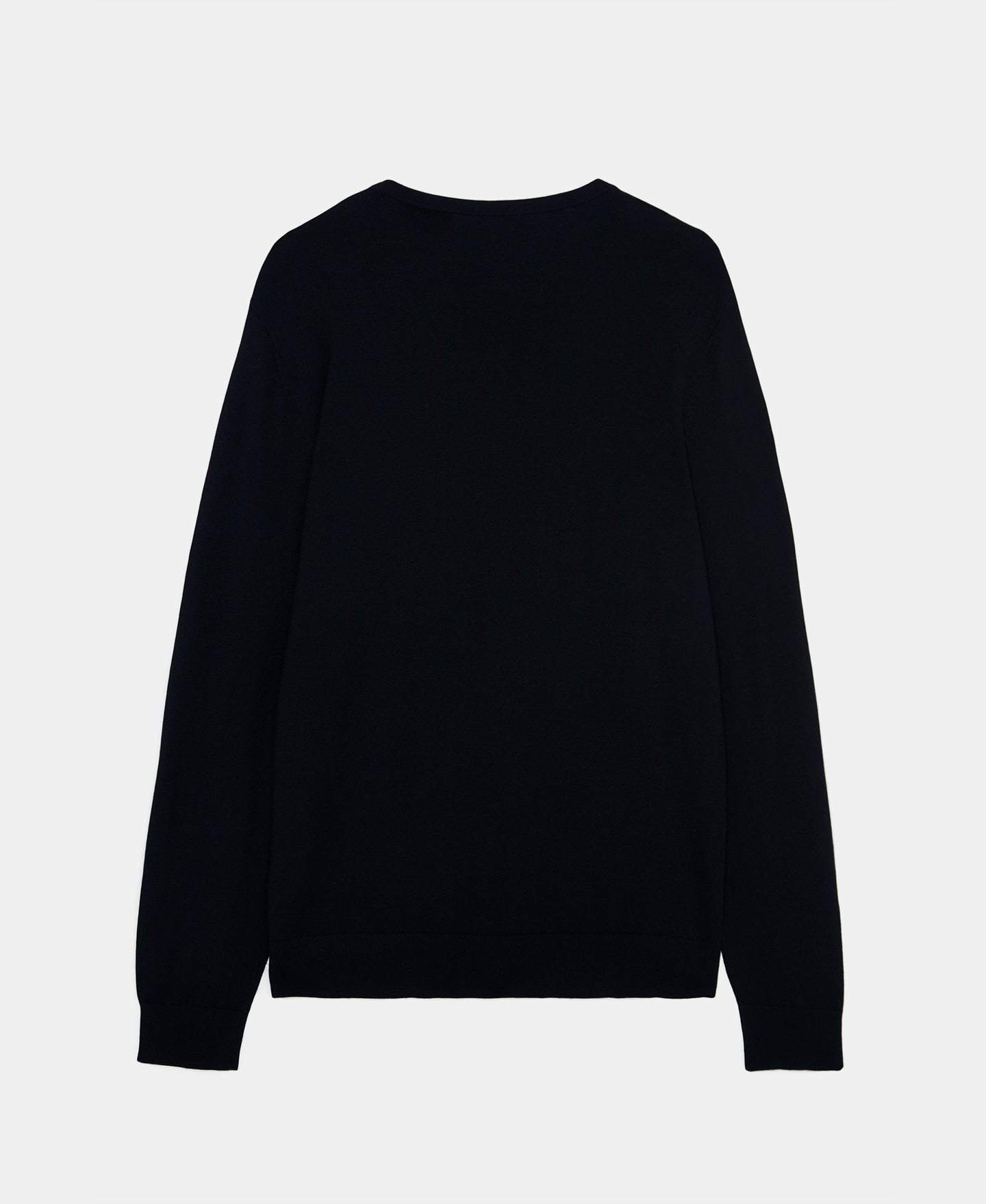 Merino wool crew neck sweater image number 5