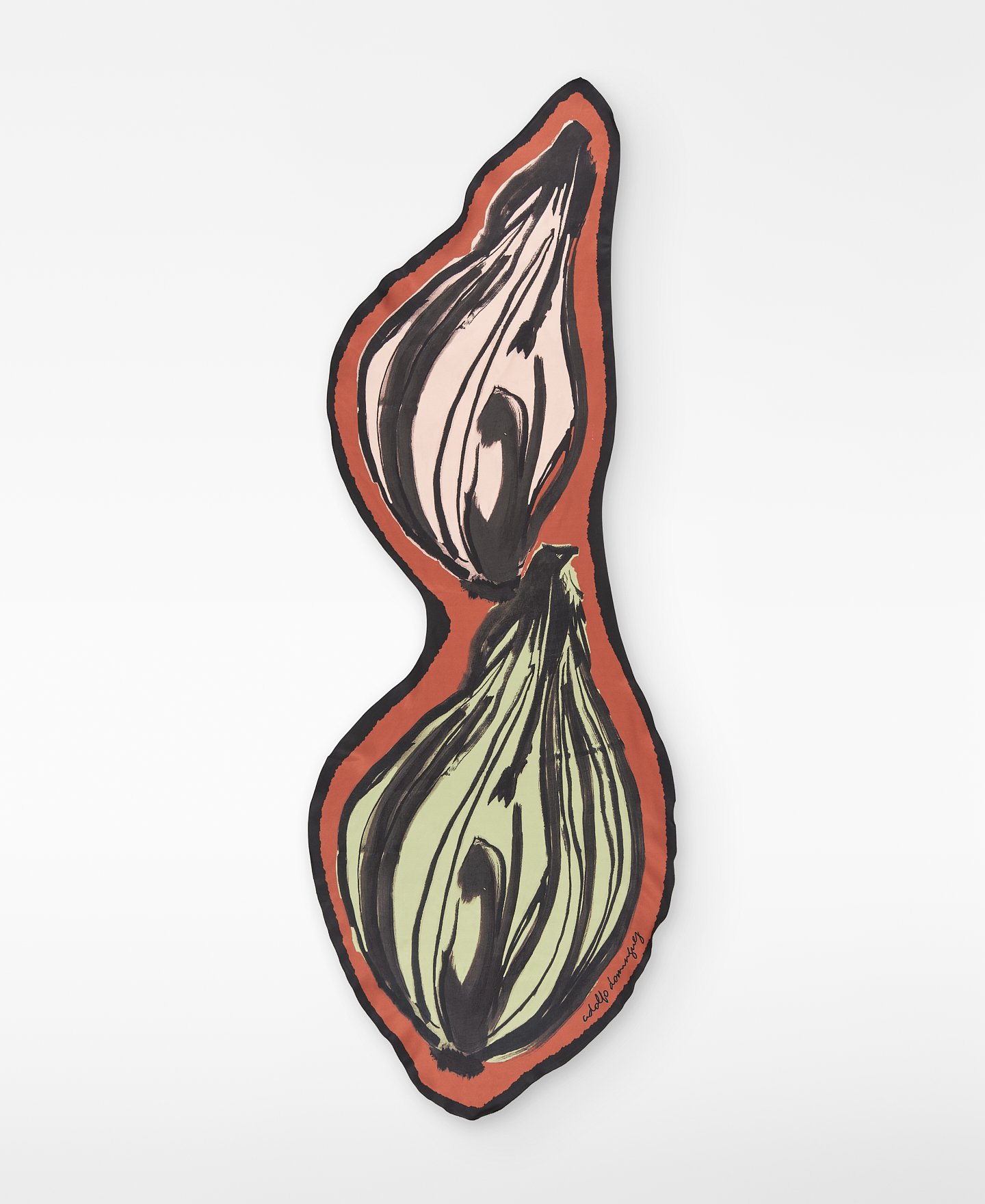 Onion-shaped scarf woman image number 0