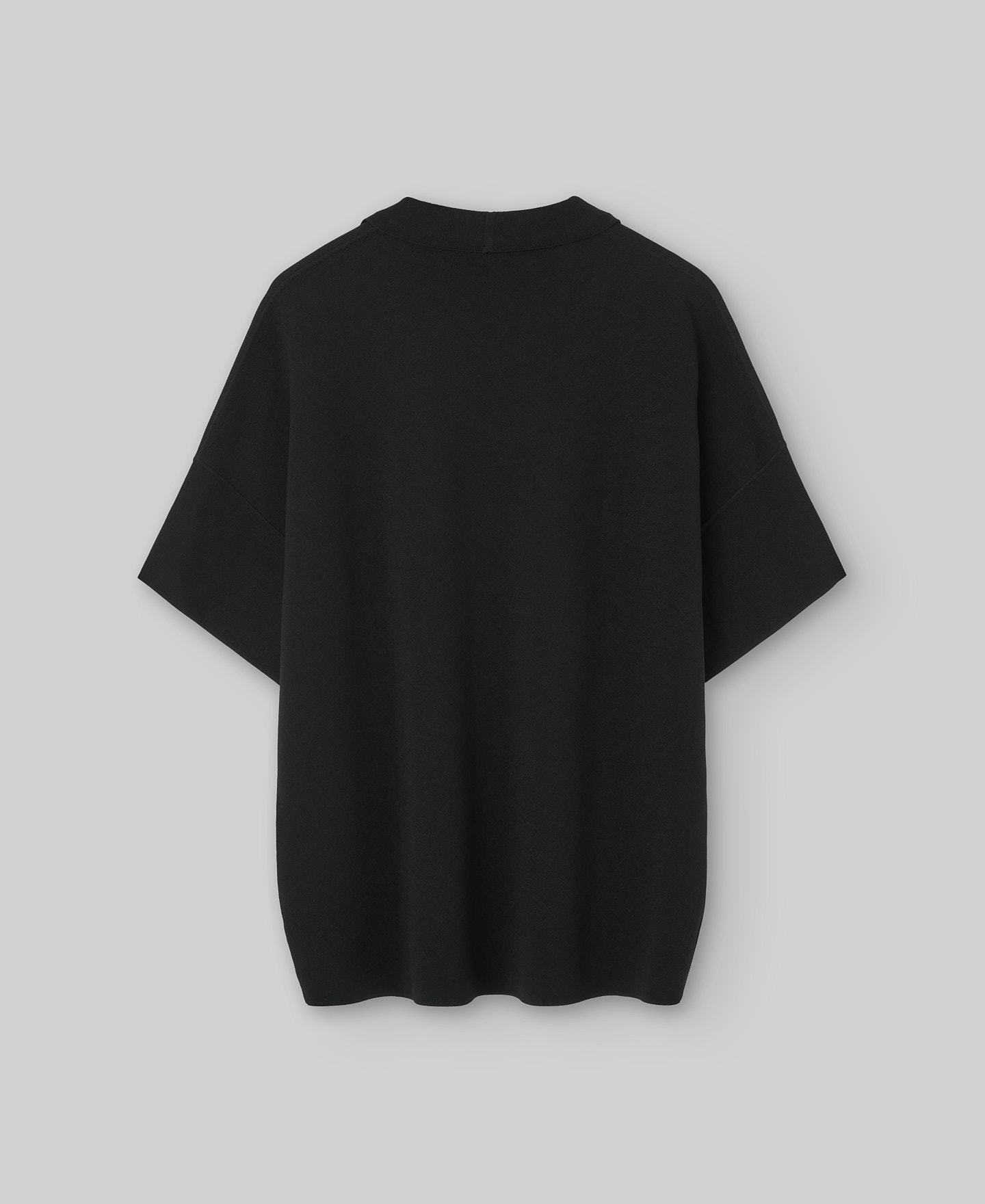 Polo oversize en maille homme image number 3