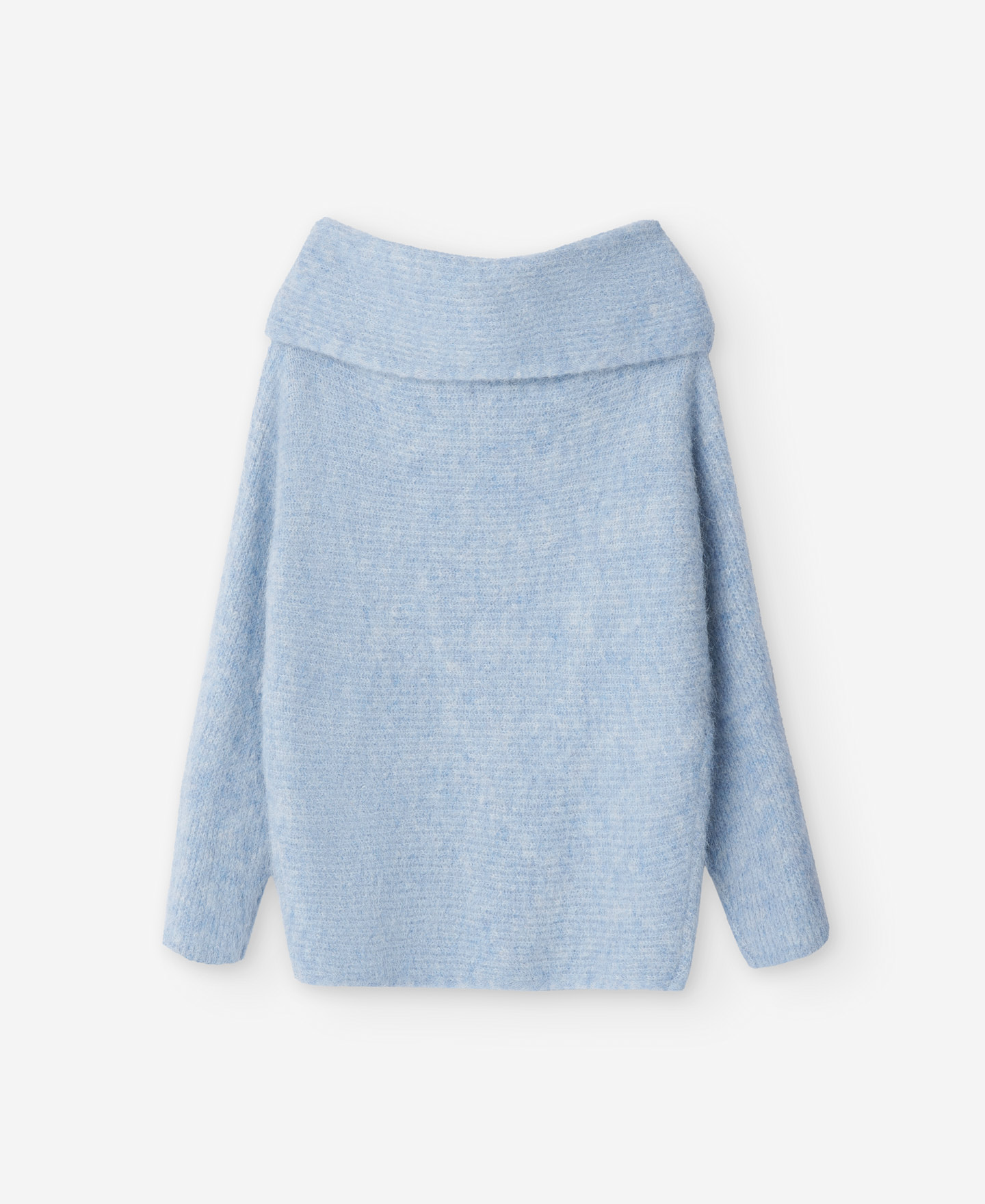 Knitted sweater in alpaca fabric image number 5