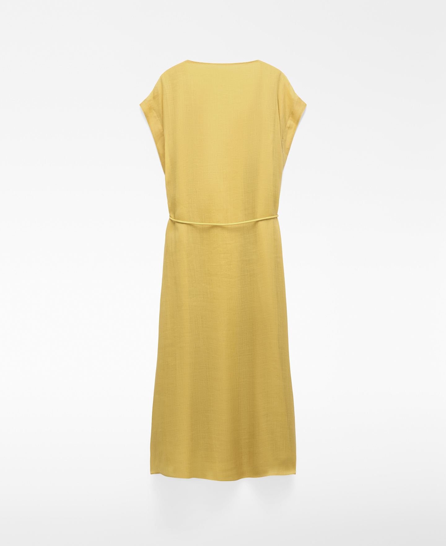 Vestido com decote em V ramio image number 7