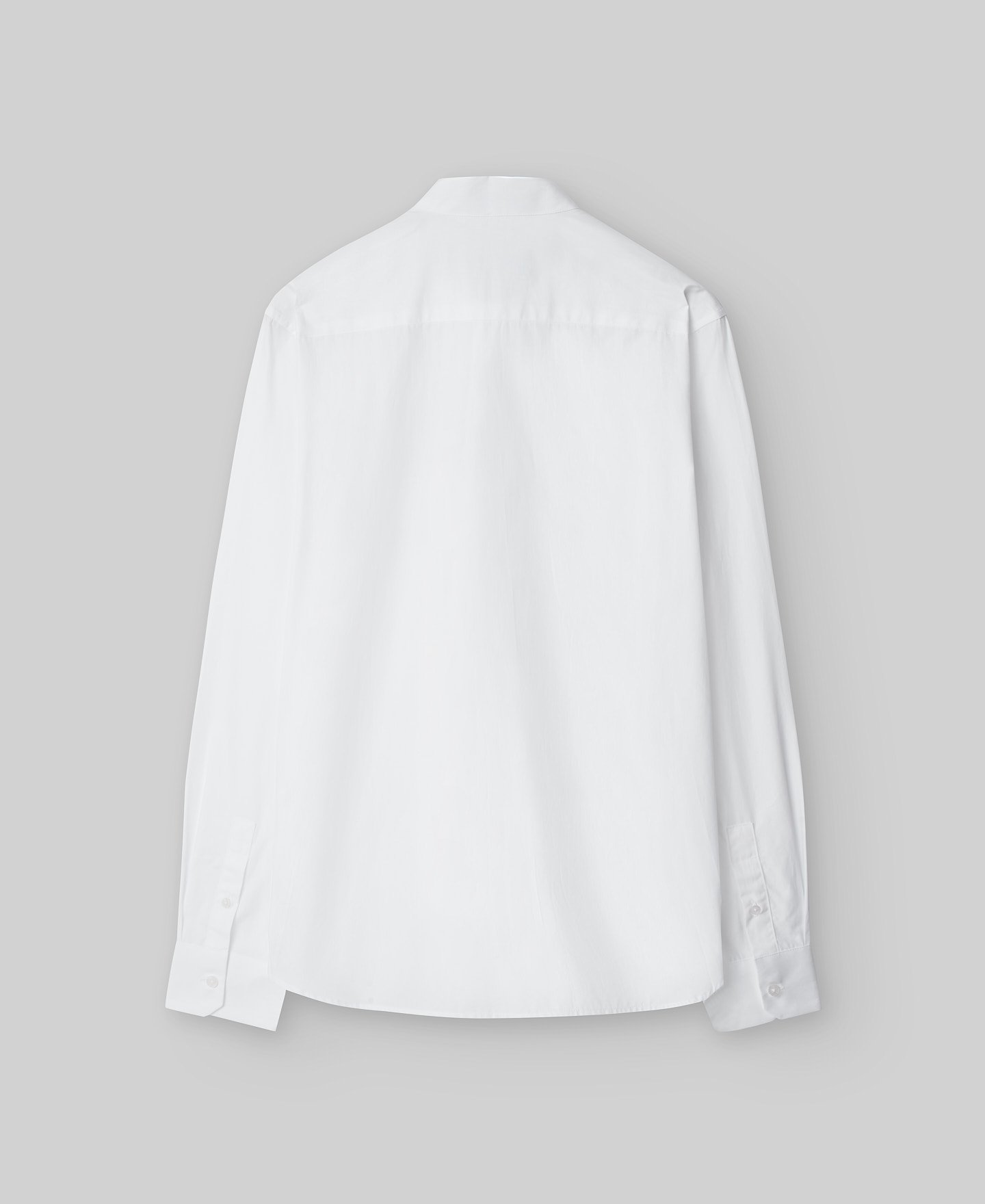 Mandarin collar organic cotton shirt man image number 5