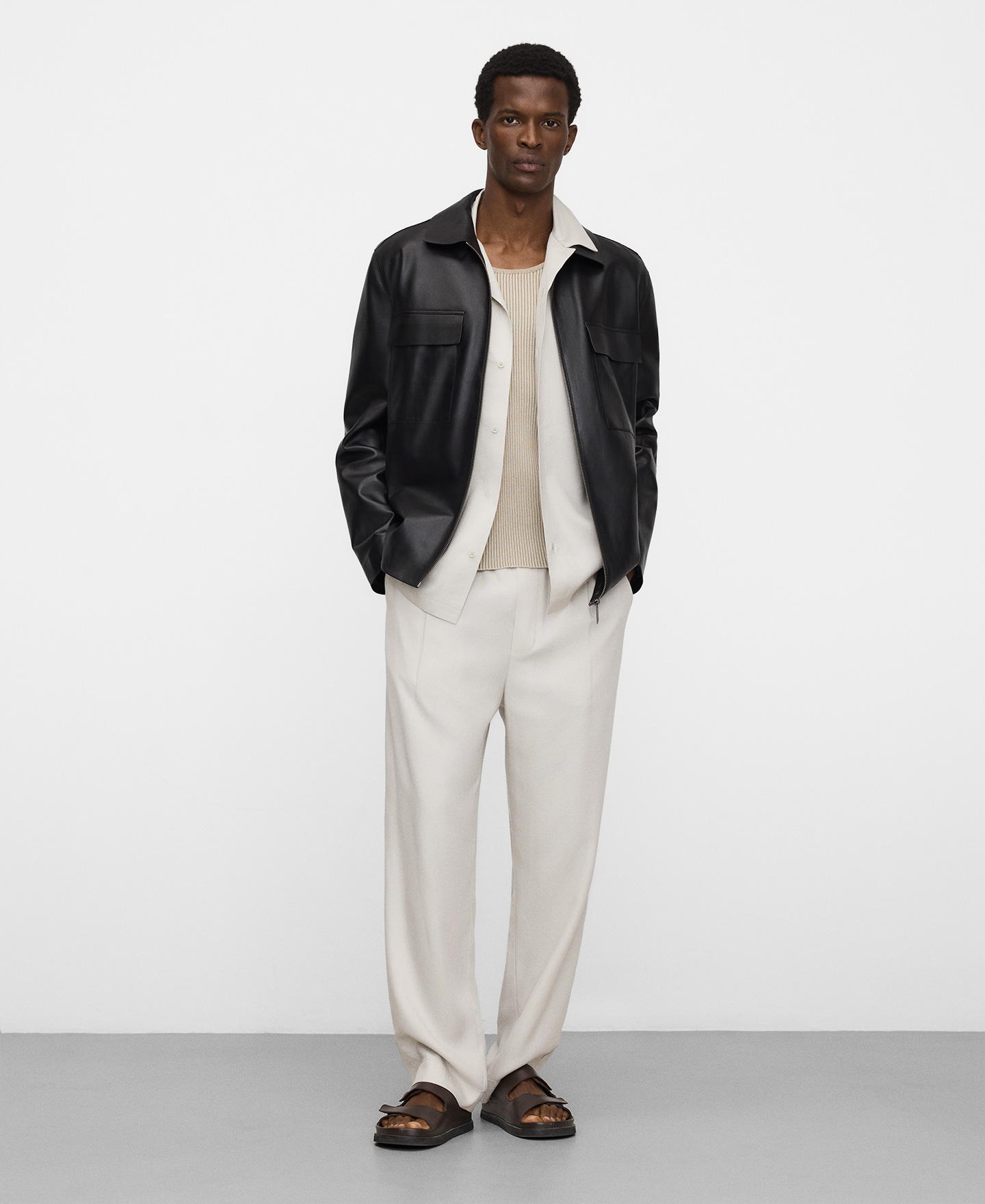 Responsible lyocell jogger trousers image number 1