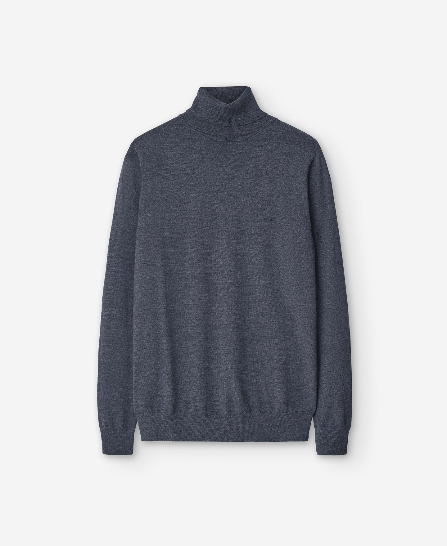 Jersey lana merino cuello alto hombre image number 4