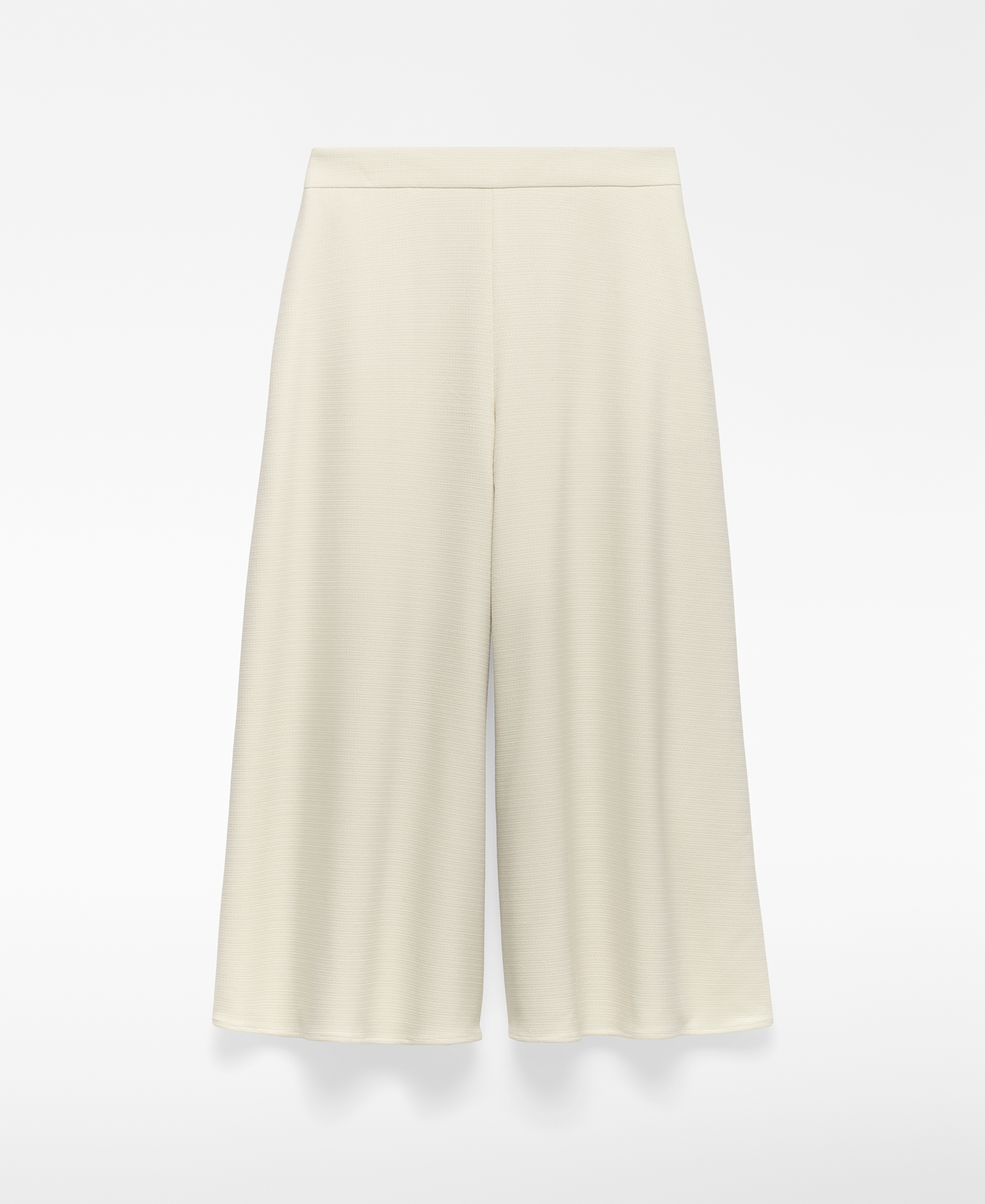 Textured culotte trousers image number 4