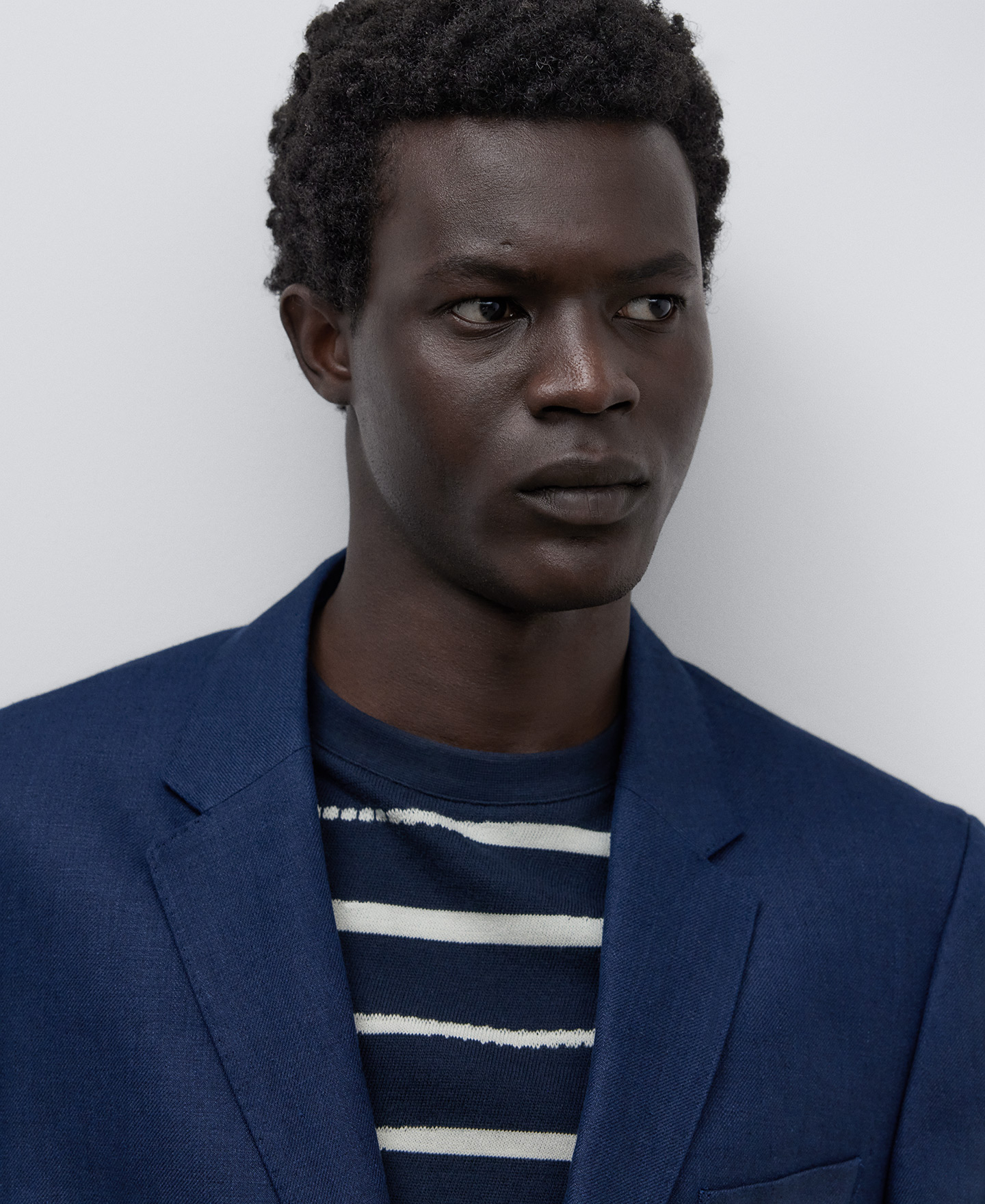 Regular fit blazer man image number 3
