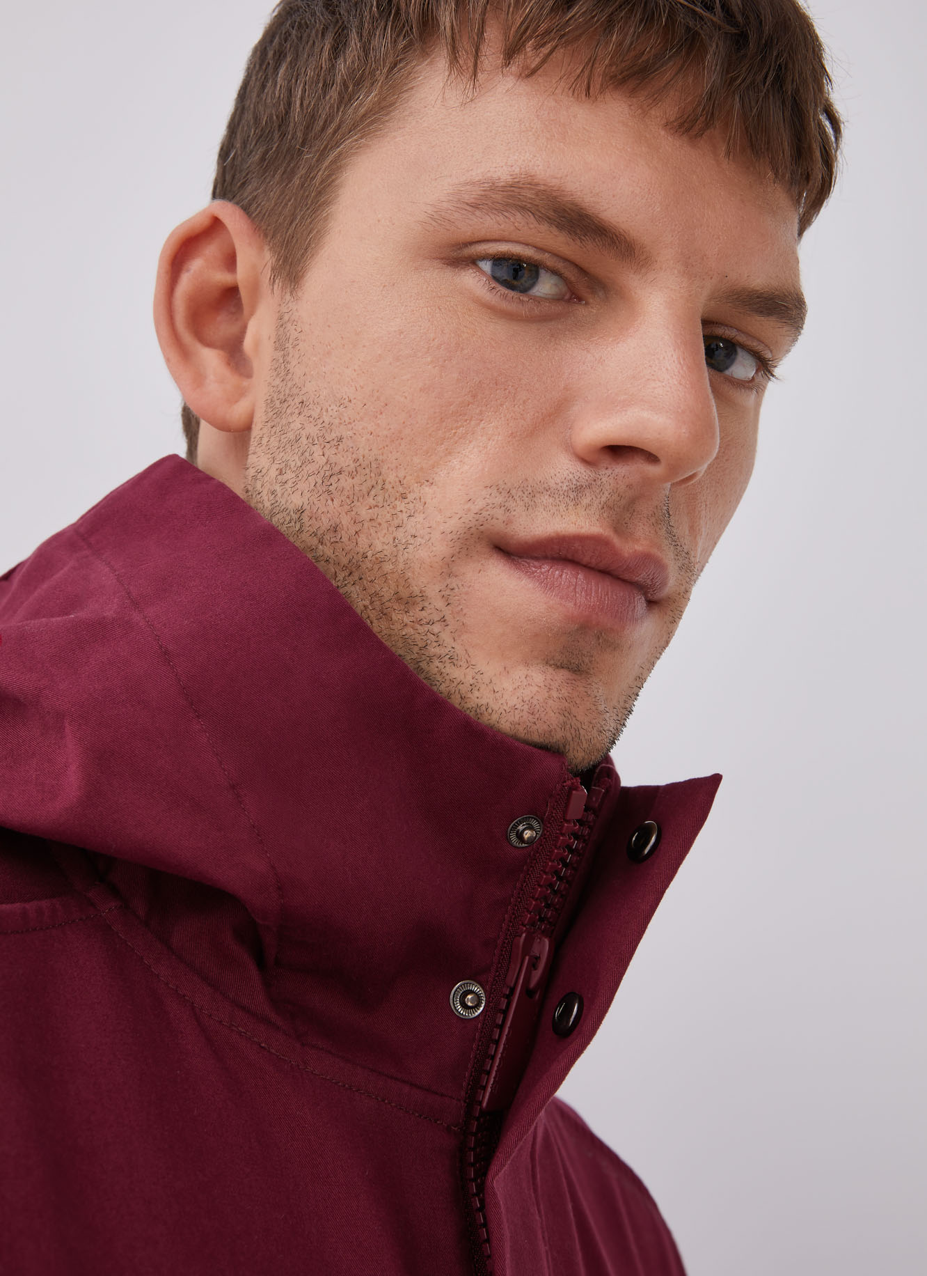 Hooded pullover with maxi pocket image number 3