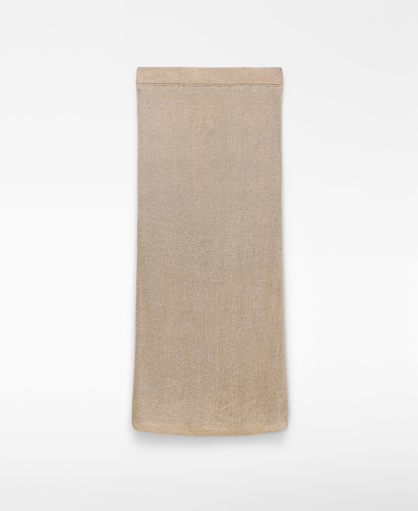 Saia reta em malha metalizada image number 4