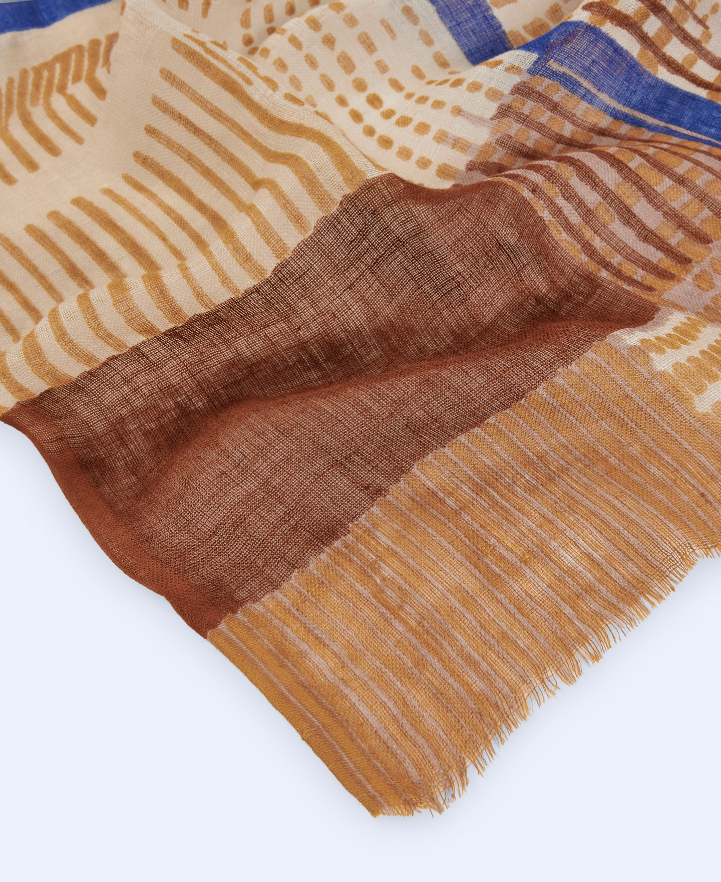 Geometric printed shawl image number 2