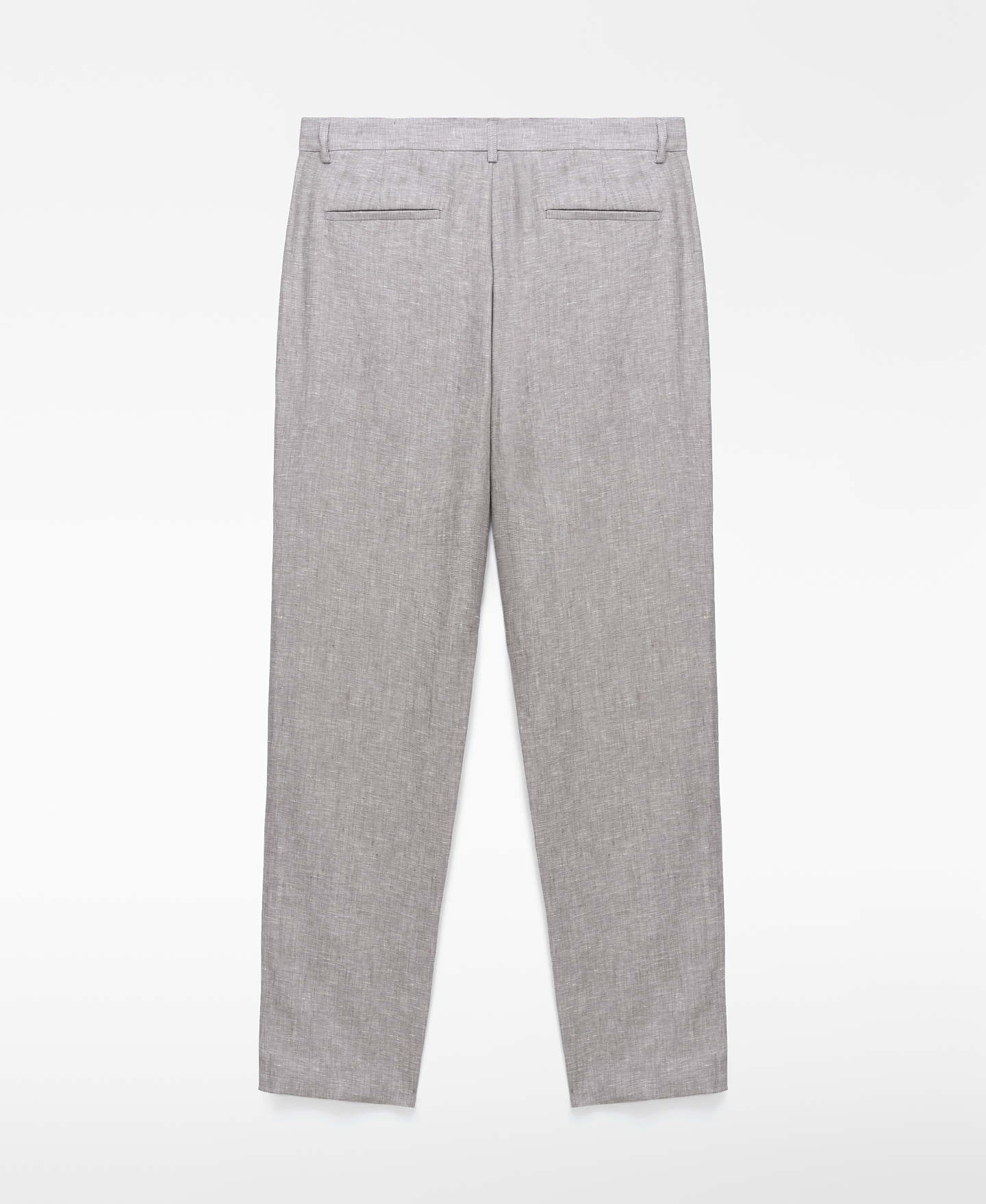 European linen tailored trousers image number 5