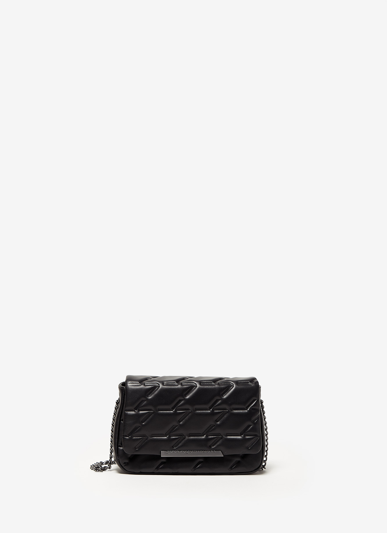 Medium quilted leather flapped bag image number 0