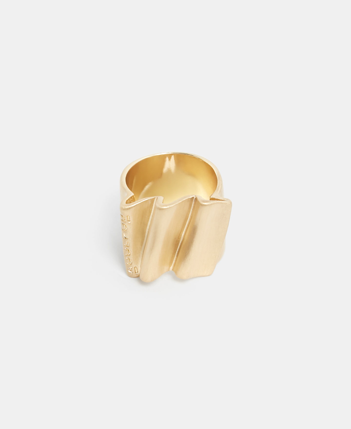 Anillo pliegues en zinc image number 0