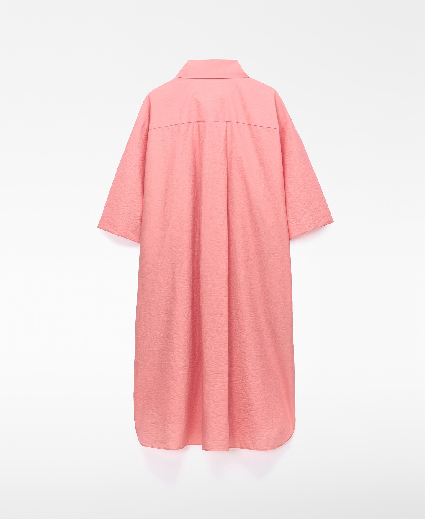 Robe &agrave; col italien asym&eacute;trique image number 1