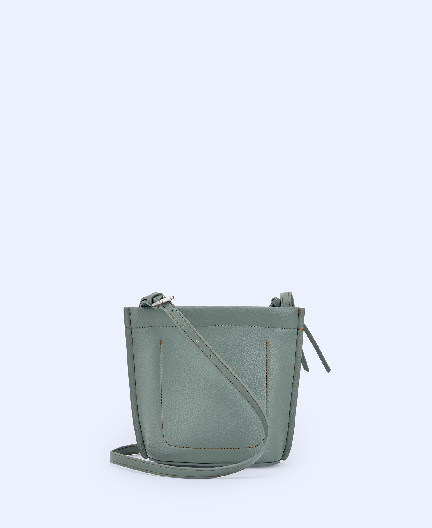 Grain textured small shoulder bag image number 1
