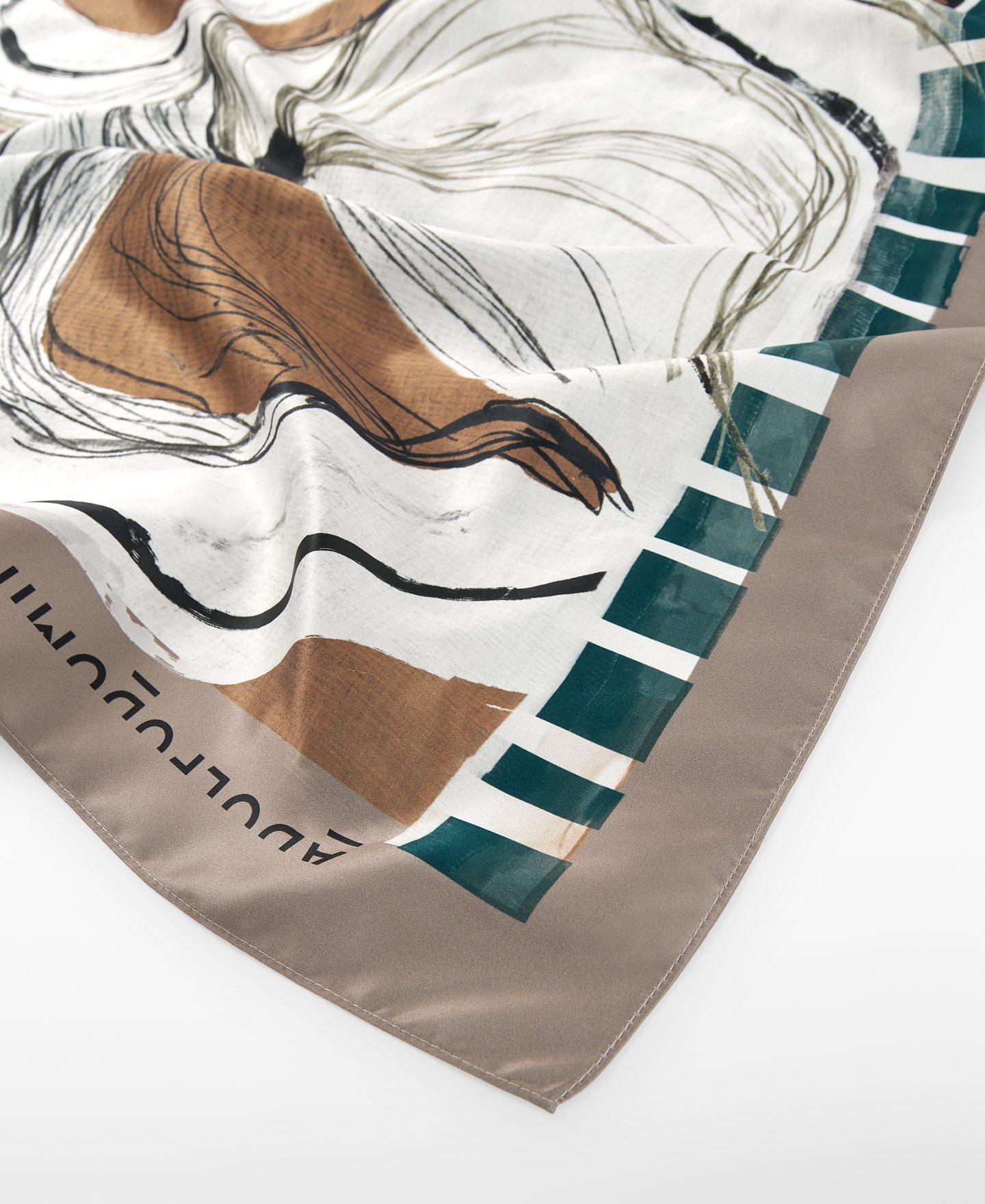 Printed small scarf image number 2