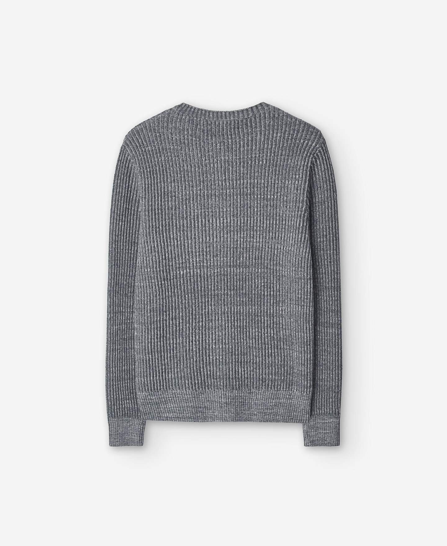 Jersey tejido algodón gris hombre image number 5