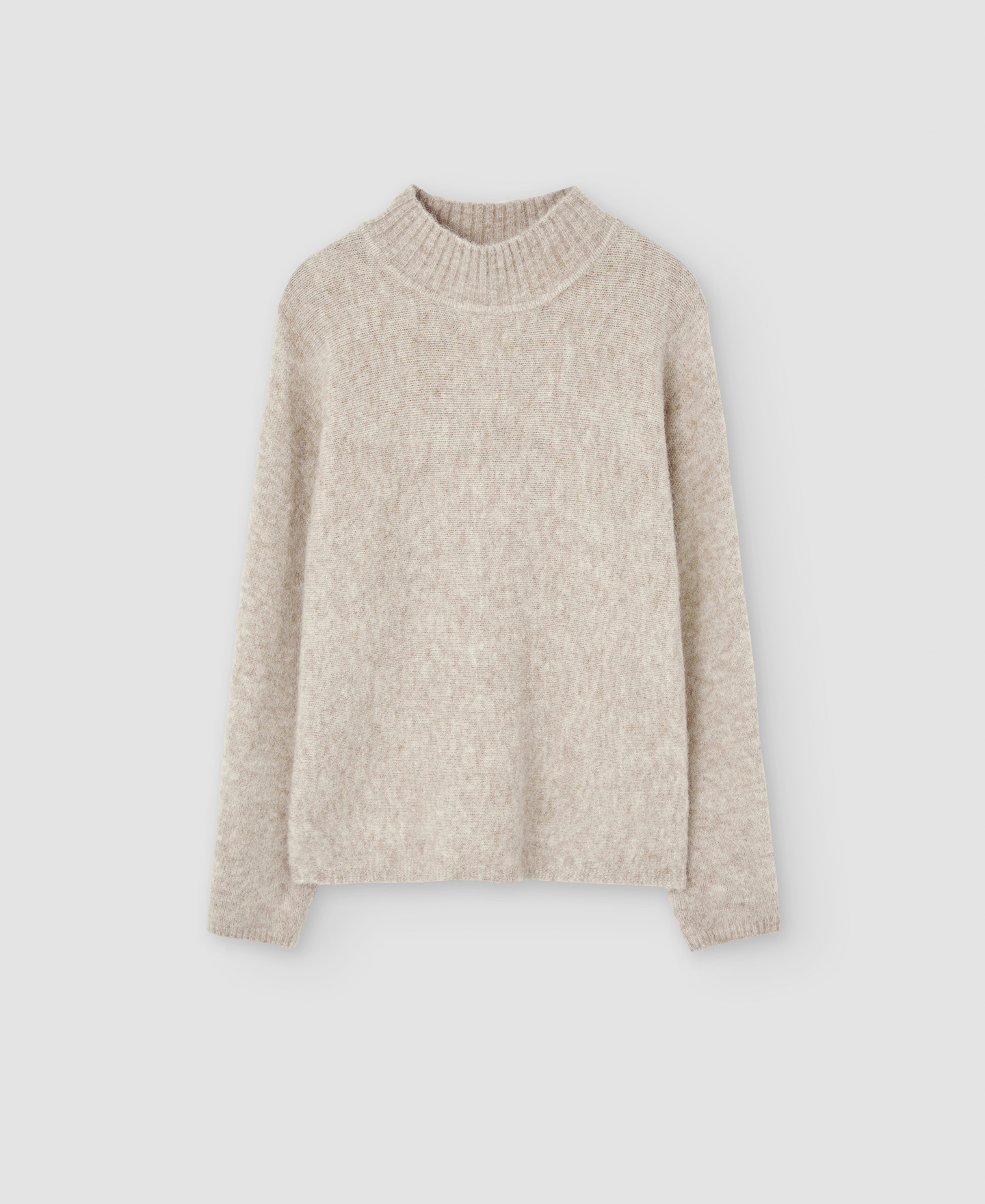 Alpaca fabric sweater image number 4