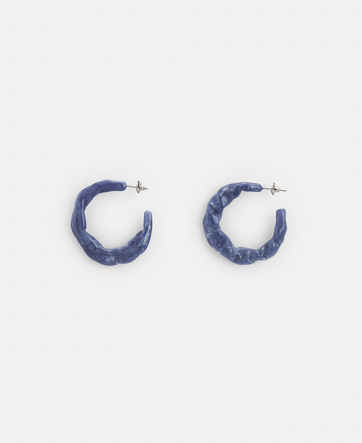 Pendientes aro en resina image number 0