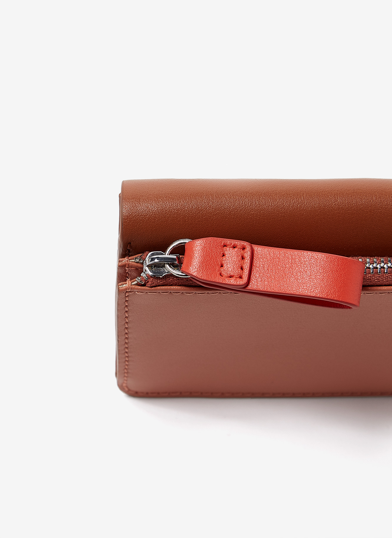Bicolour bovine leather wallet image number 1