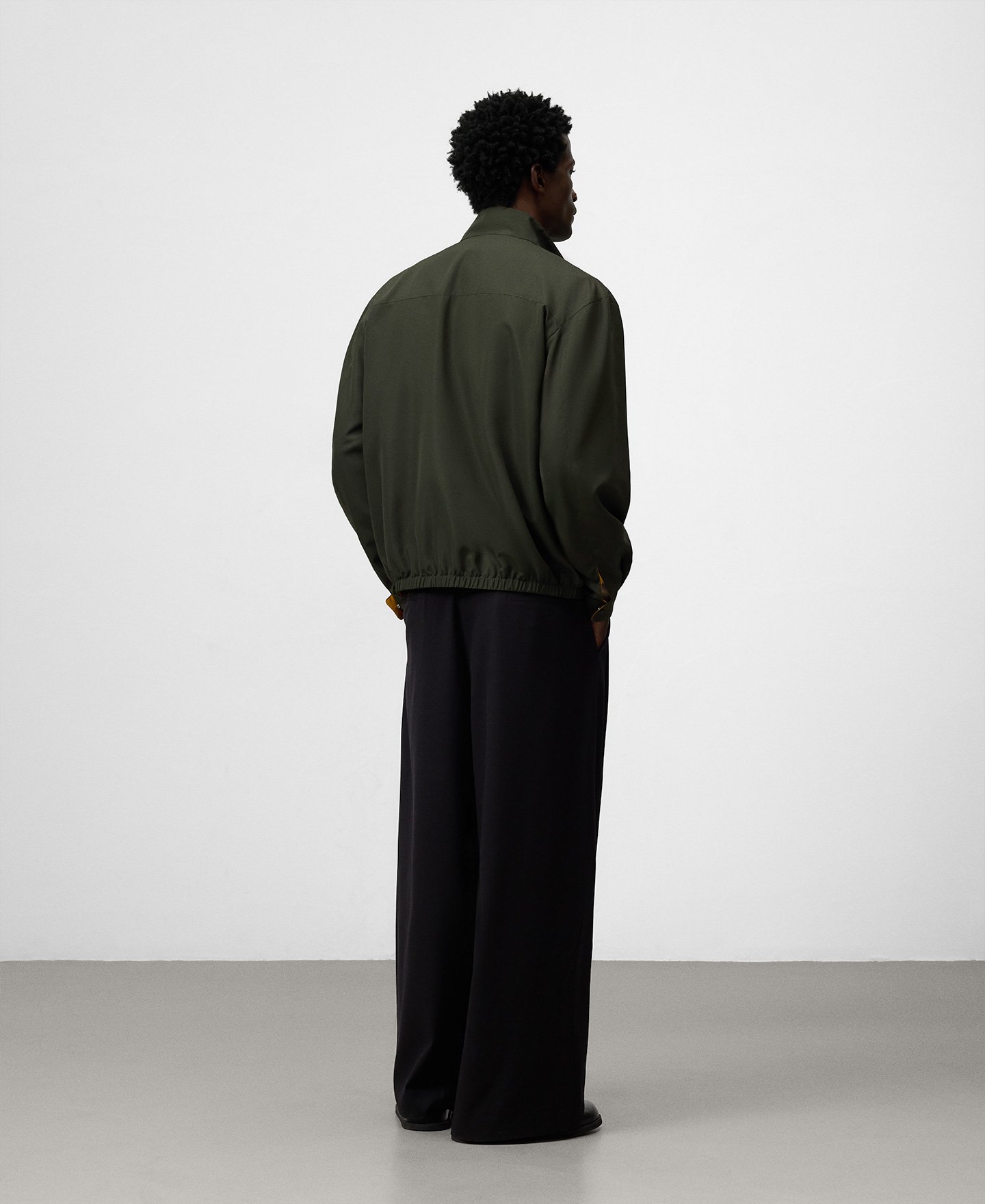Nylon reversible jacket man image number 2