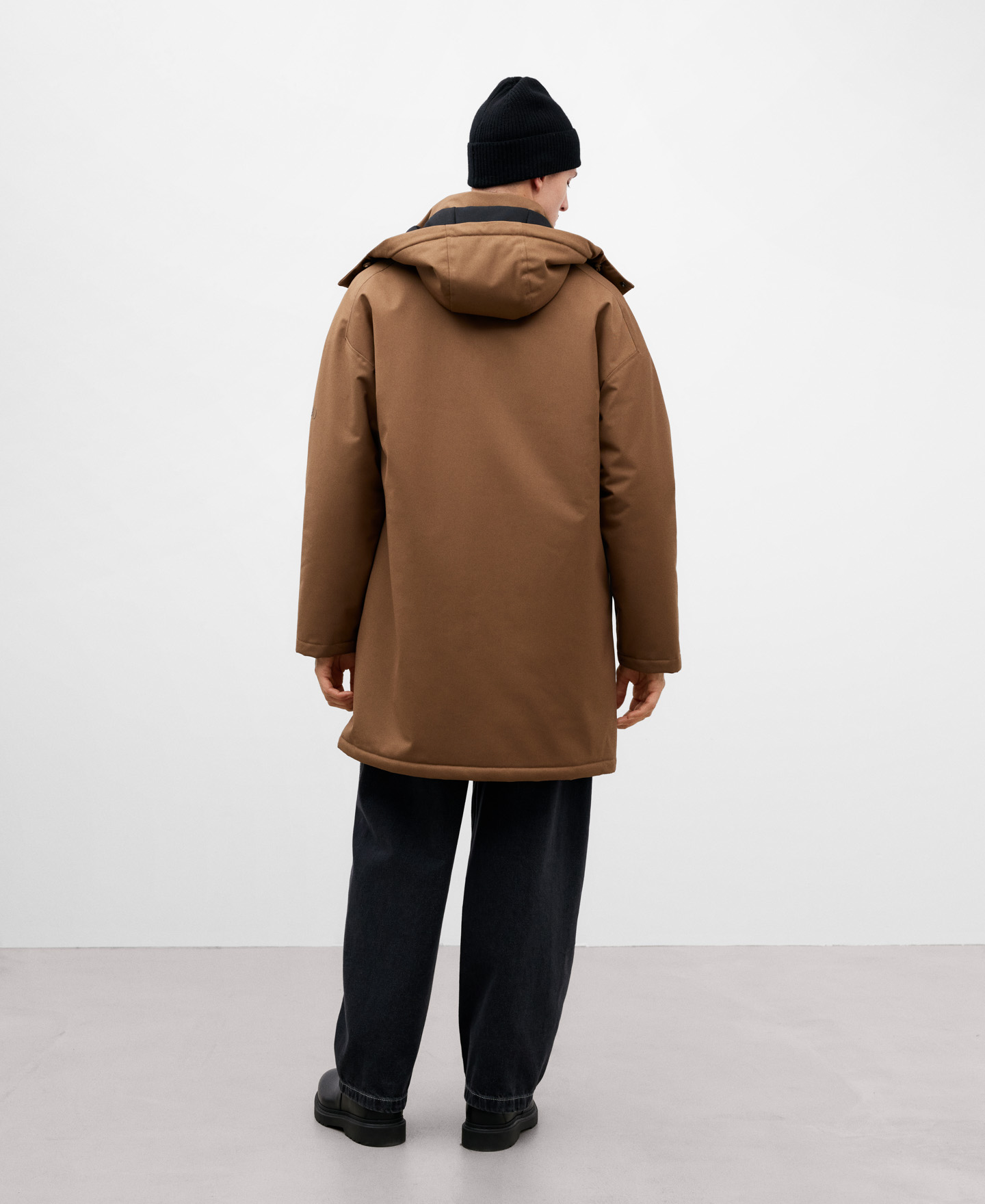 Parka ocre homme image number 2