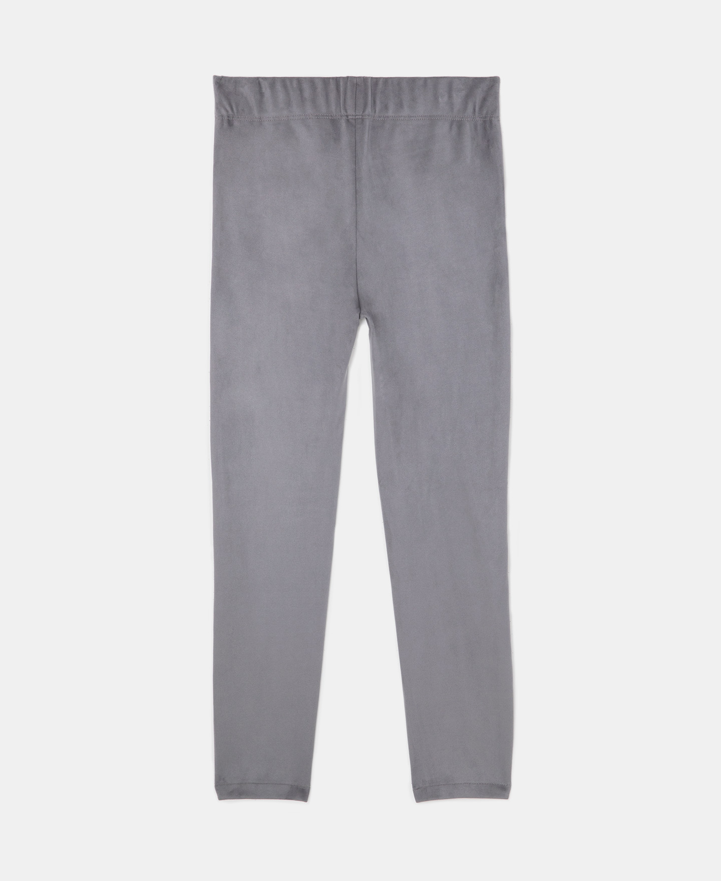 Stretch leggings in faux suede image number 5