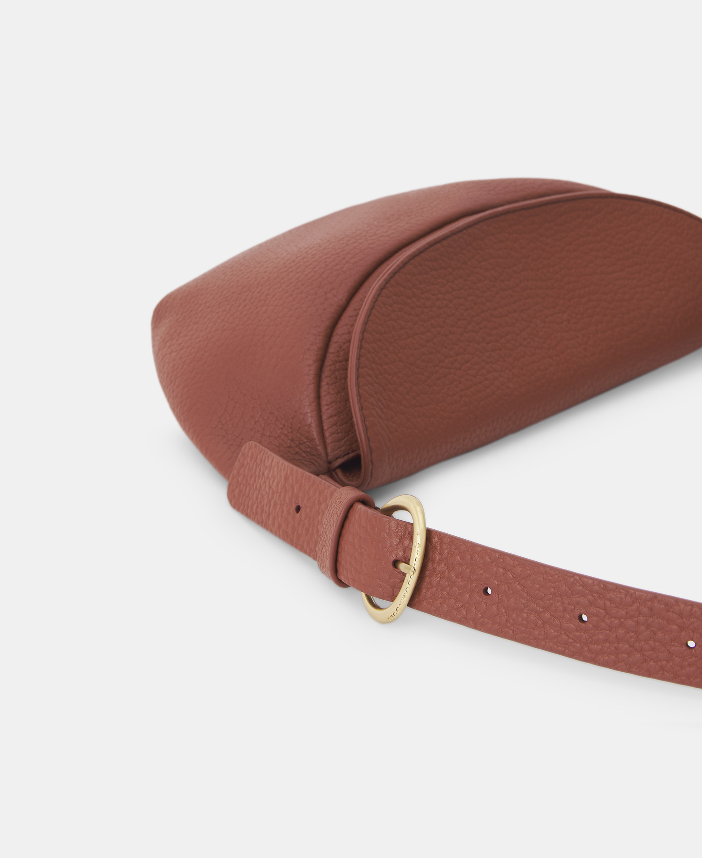 Grained leather fanny bag image number 1