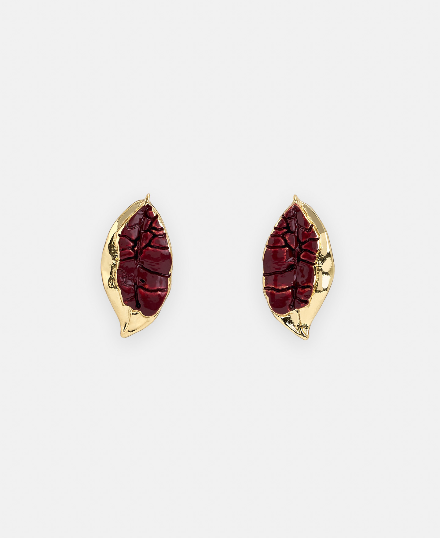 Pendientes hoja en zinc image number 0