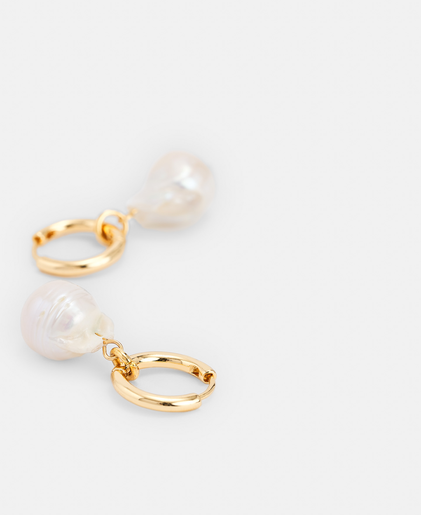 Pendientes perla orgánica image number 1