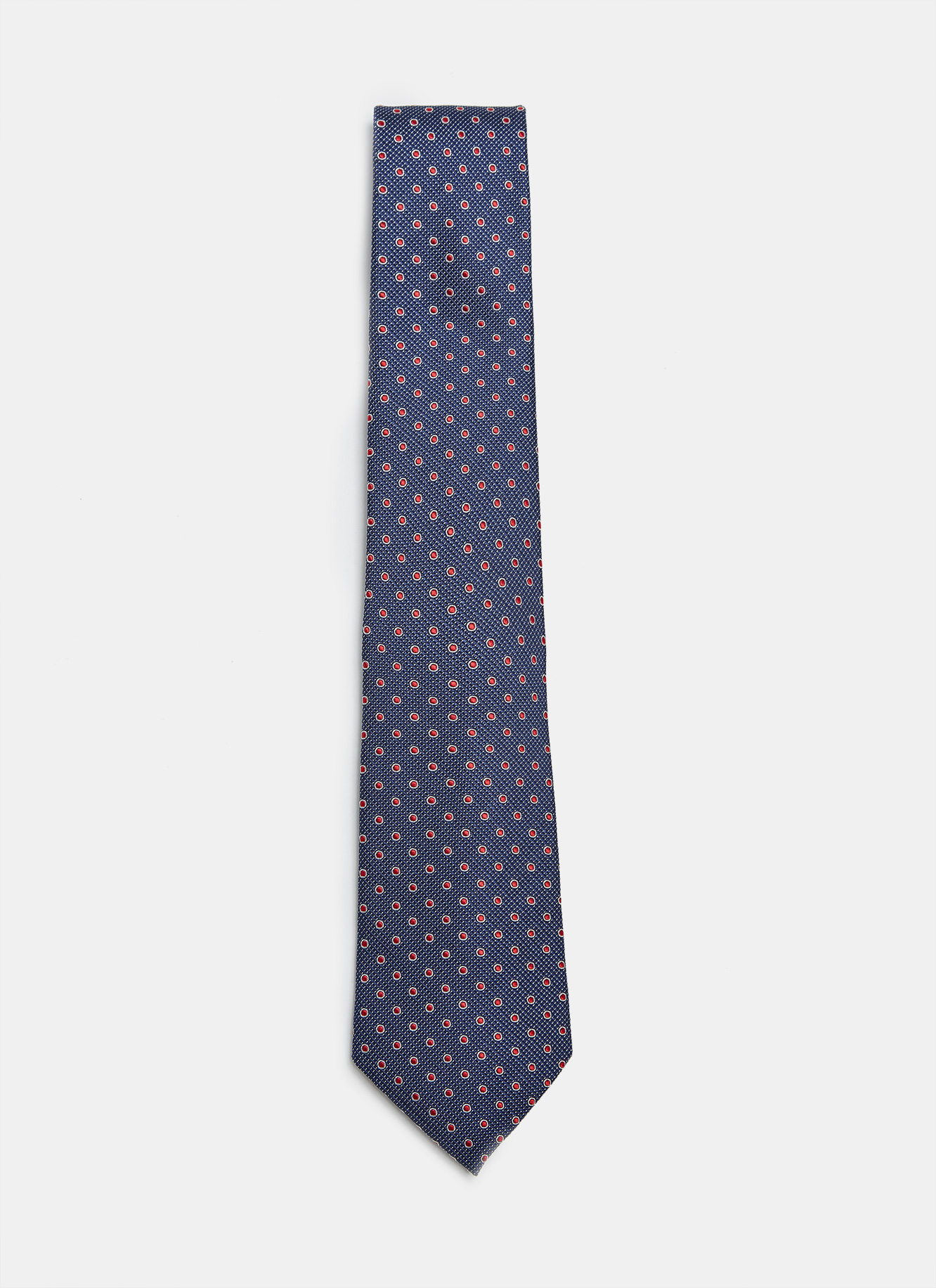 Corbata de seda con dibujo corbatero image number 0