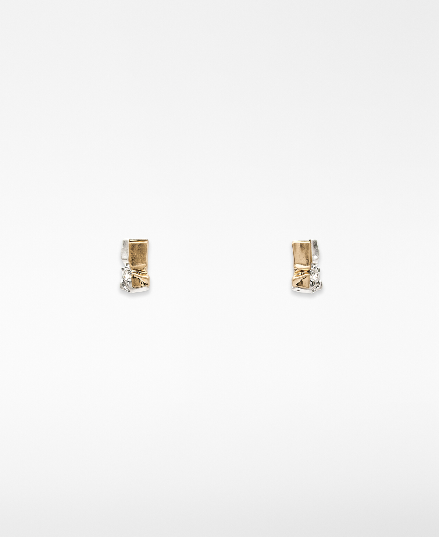 Small double-lacquered earrings woman image number 0