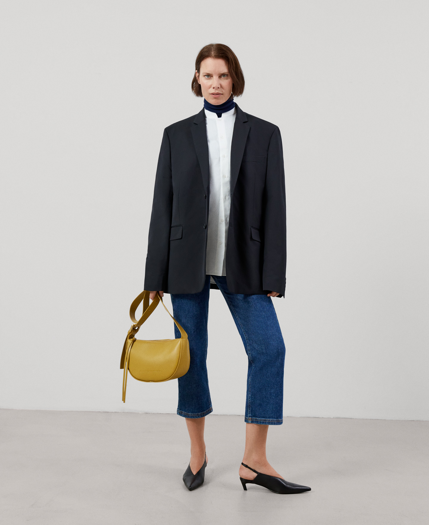 Five pocket denim trousers image number 1